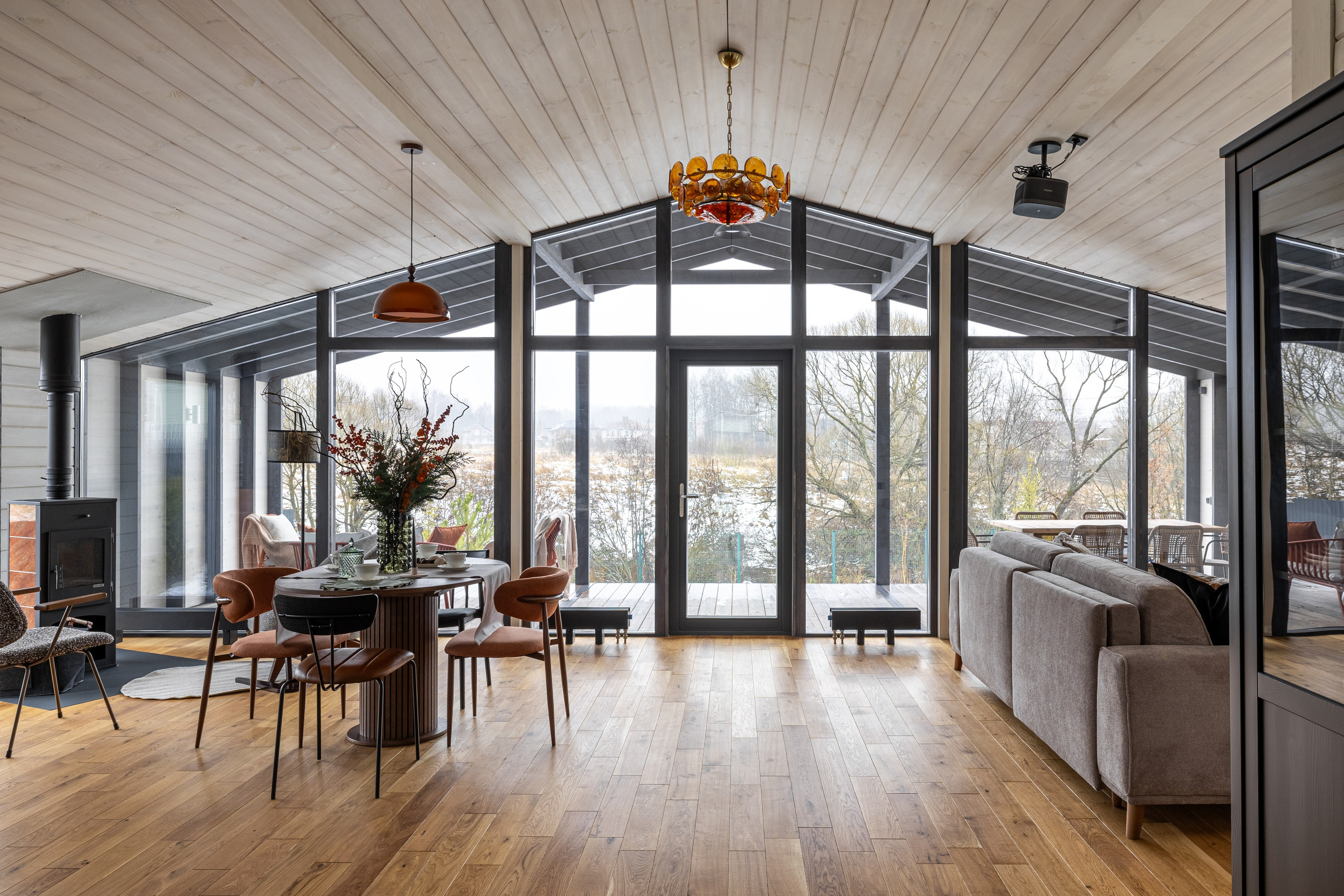 Стильный барнхаус в долгосрочную аренду. КП Долина озер. Veselinskiy| Интерьерный фотограф | Москва