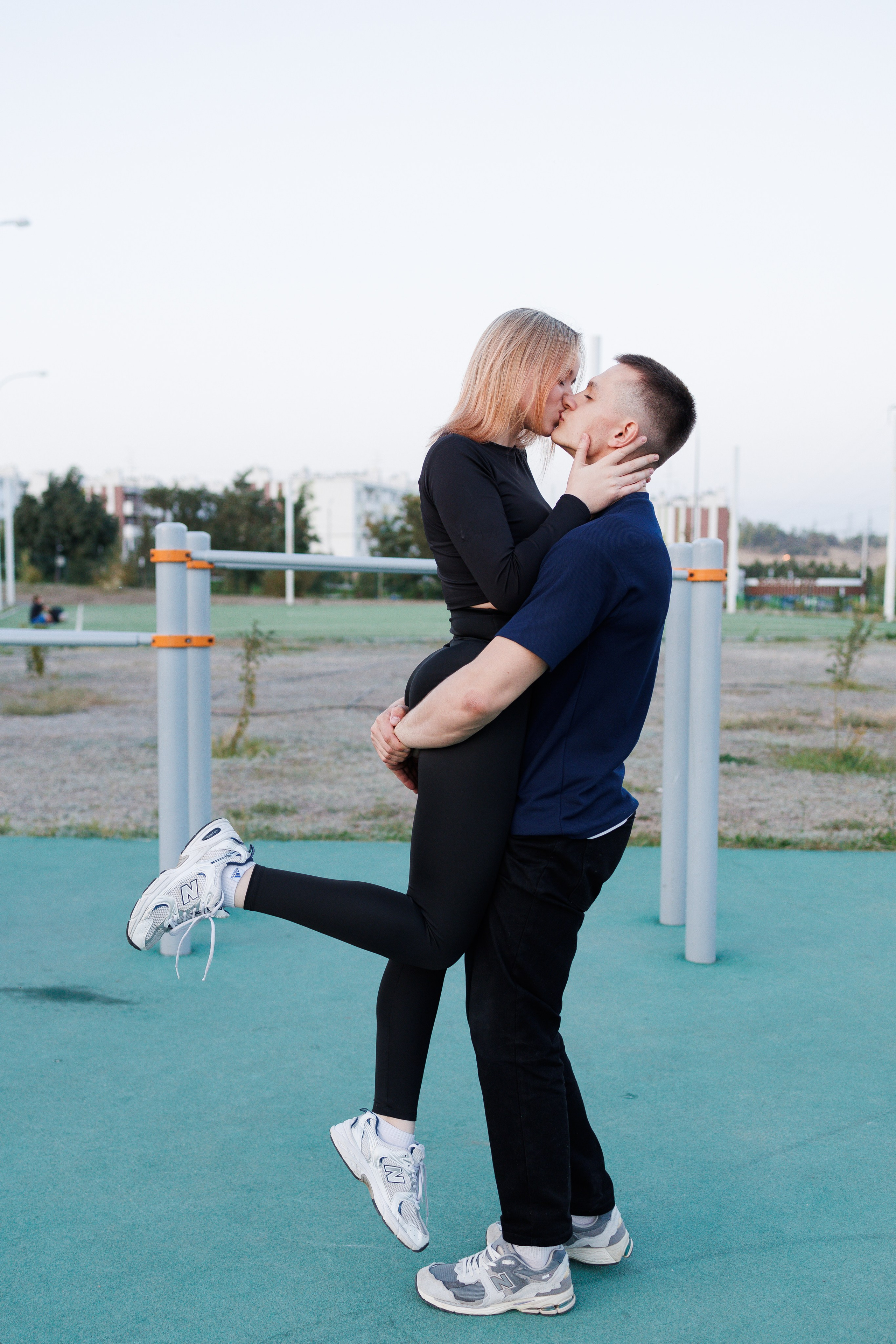 На спорт площадке (Настя+Игорь). Photograph Svetlana Volkova