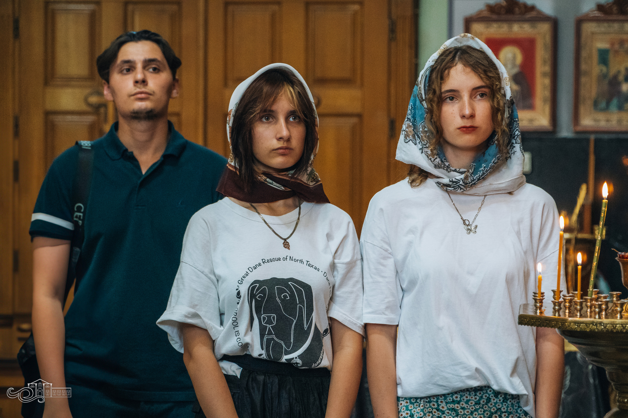 Молебен с учащимися и молодежью. Новотитаровский Дом культуры