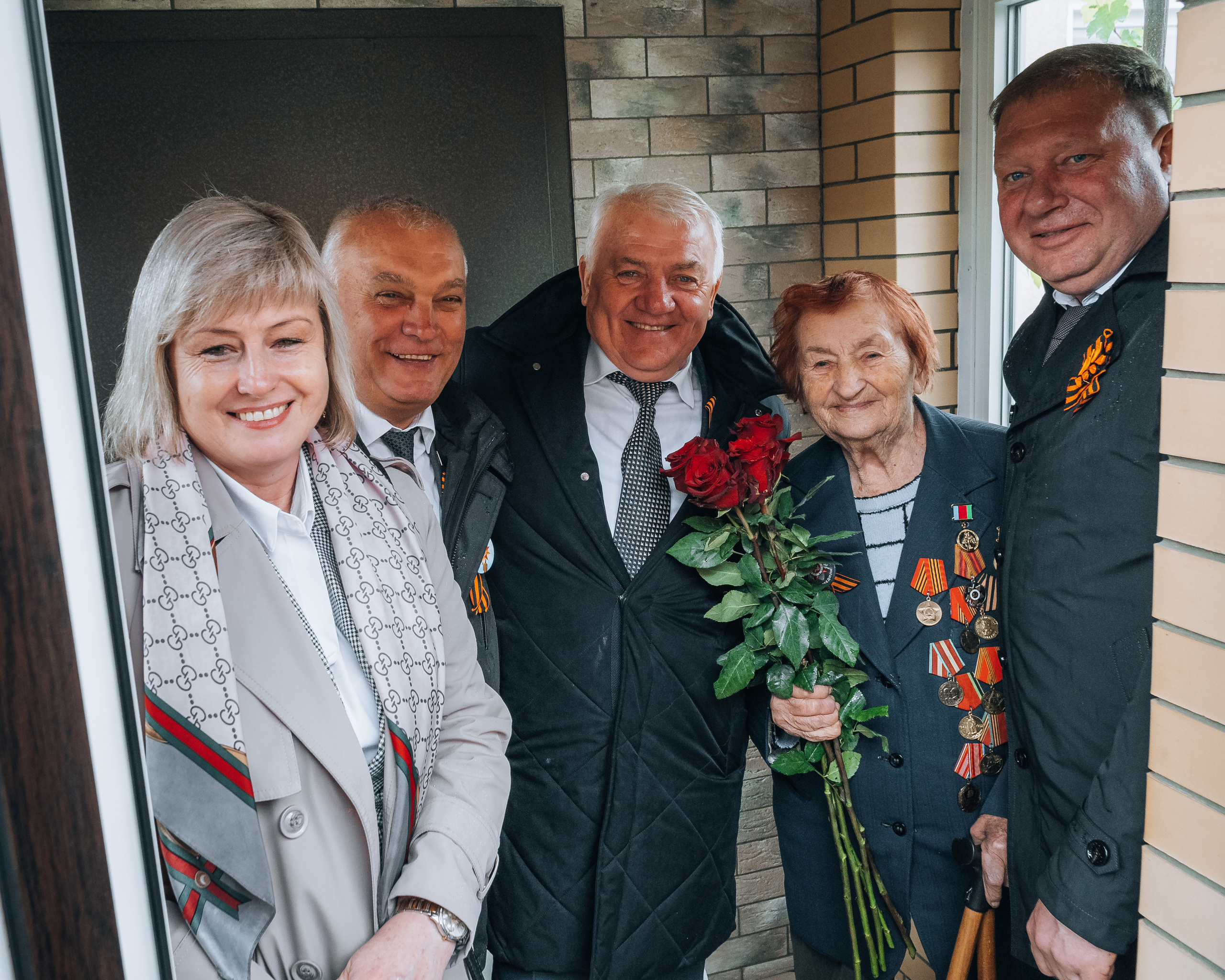 Адресные поздравления ветеранов Великой Отечественной Войны. Новотитаровский Дом культуры