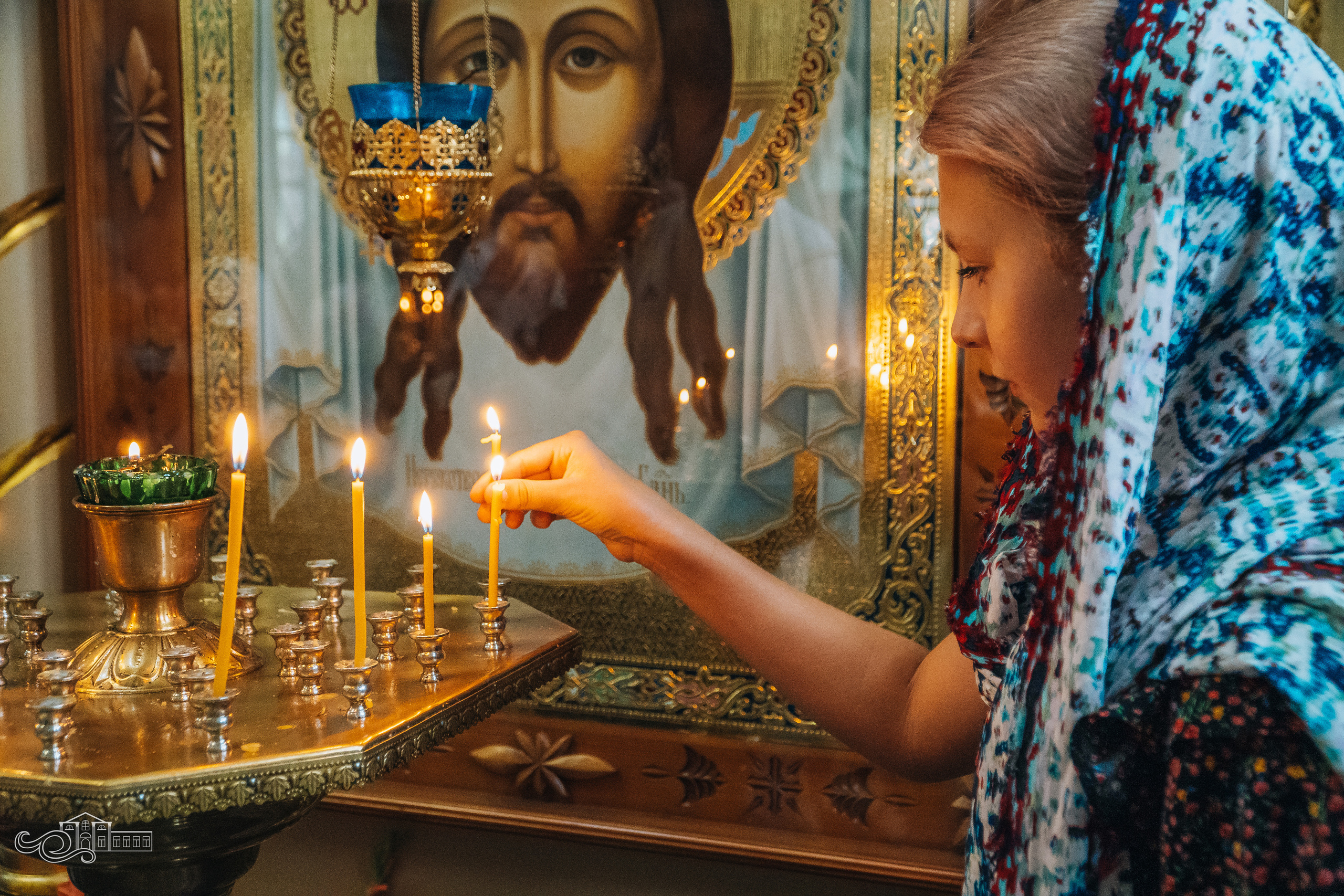 Молебен с учащимися и молодежью. Новотитаровский Дом культуры