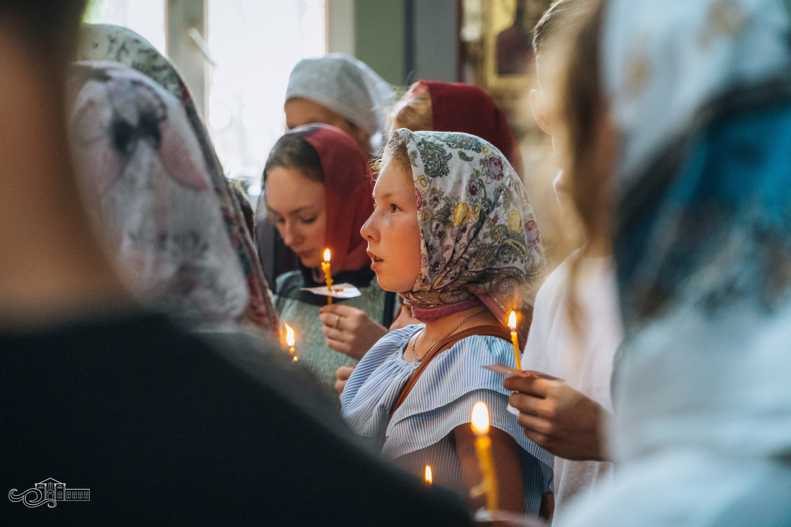 Молебен с учащимися и молодежью. Новотитаровский Дом культуры