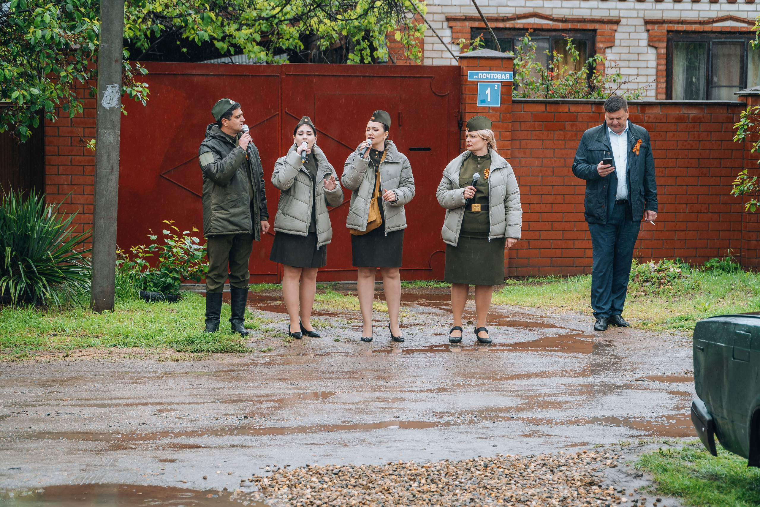 Адресные поздравления ветеранов Великой Отечественной Войны. Новотитаровский Дом культуры