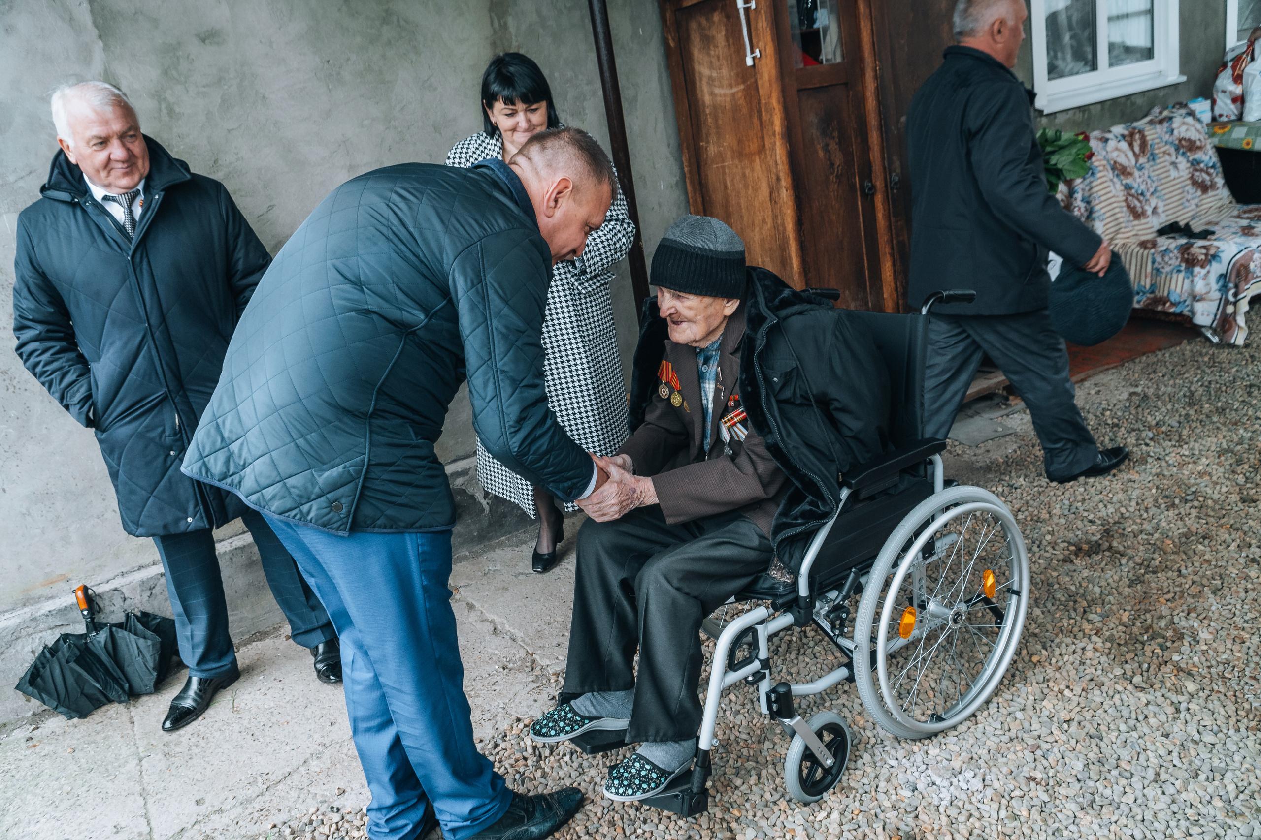 Адресные поздравления ветеранов Великой Отечественной Войны. Новотитаровский Дом культуры