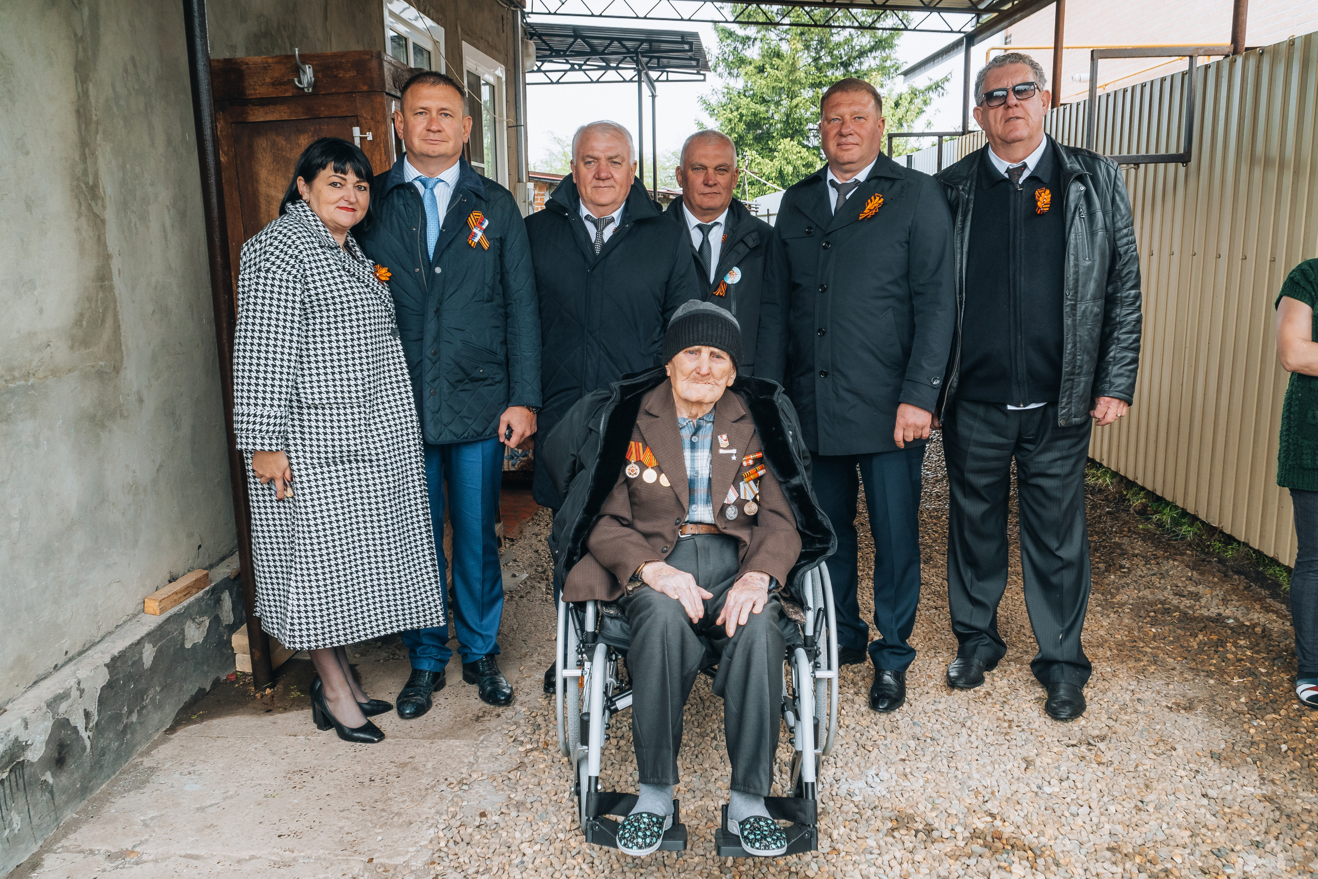 Адресные поздравления ветеранов Великой Отечественной Войны. Новотитаровский Дом культуры