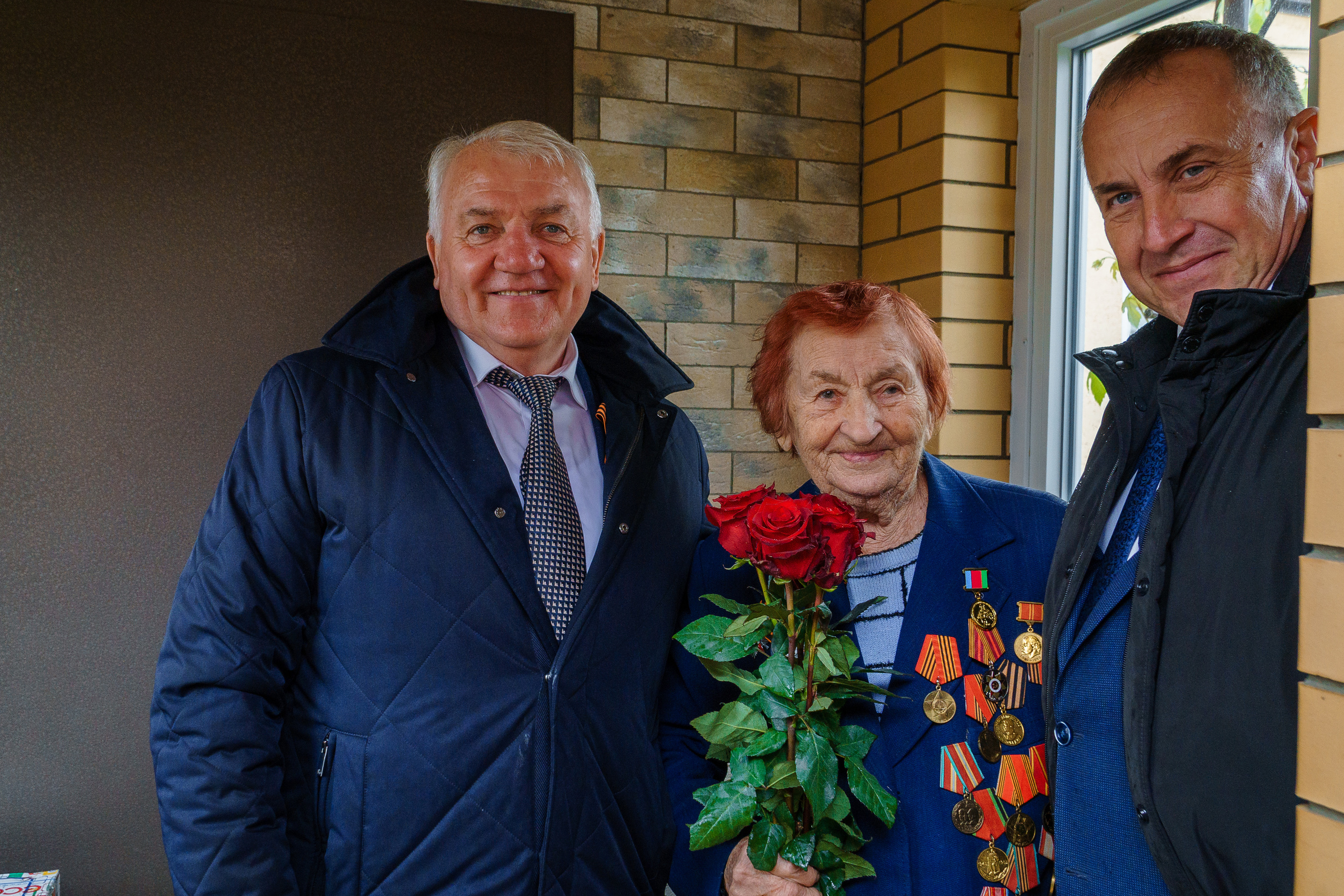 Адресные поздравления ветеранов Великой Отечественной Войны. Новотитаровский Дом культуры