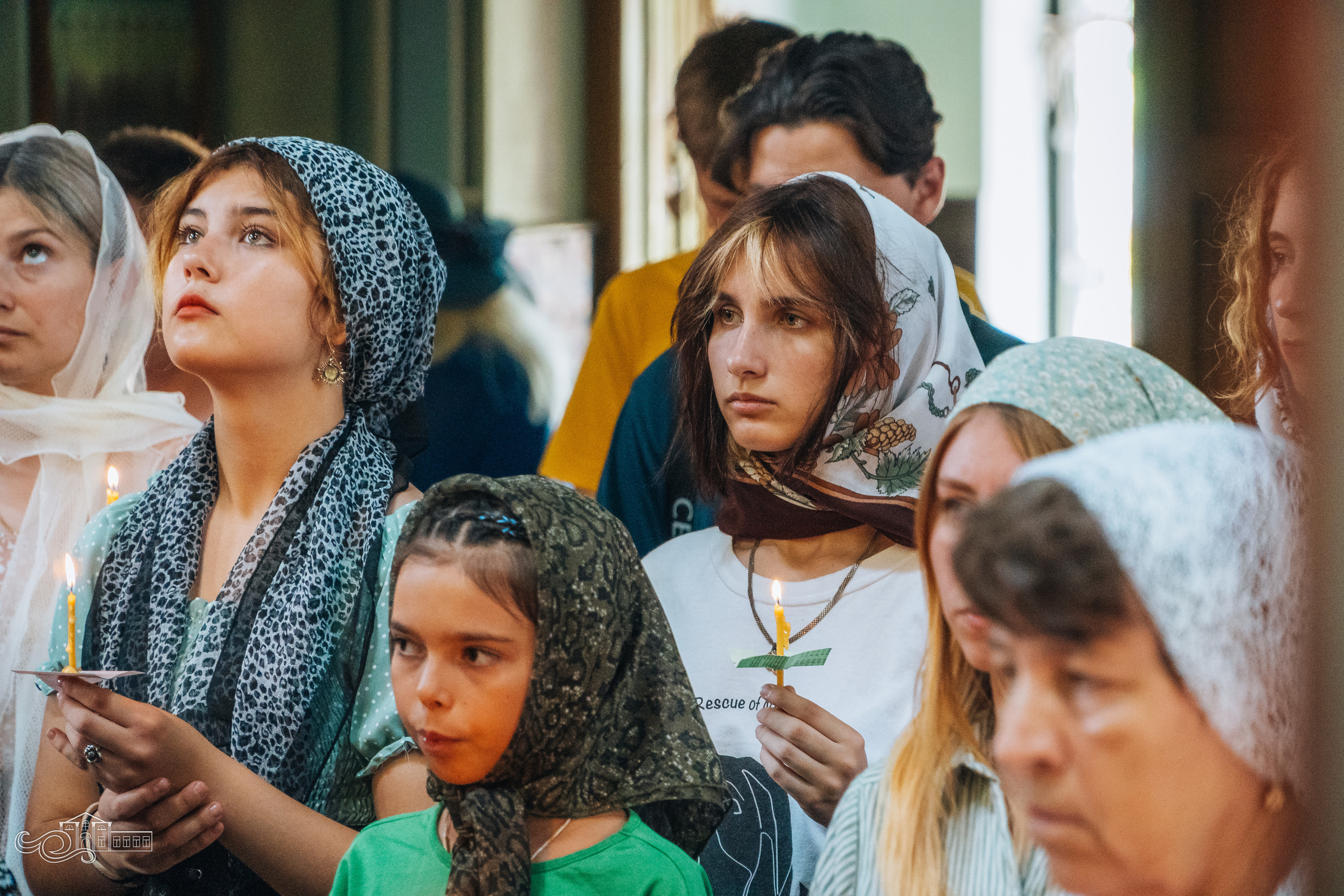 Молебен с учащимися и молодежью. Новотитаровский Дом культуры