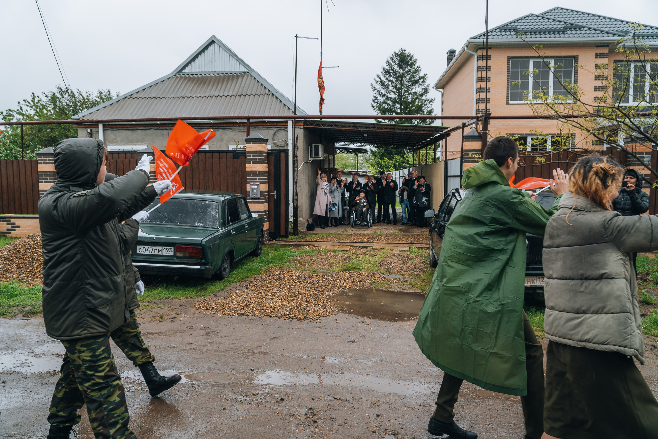 Адресные поздравления ветеранов Великой Отечественной Войны. Новотитаровский Дом культуры