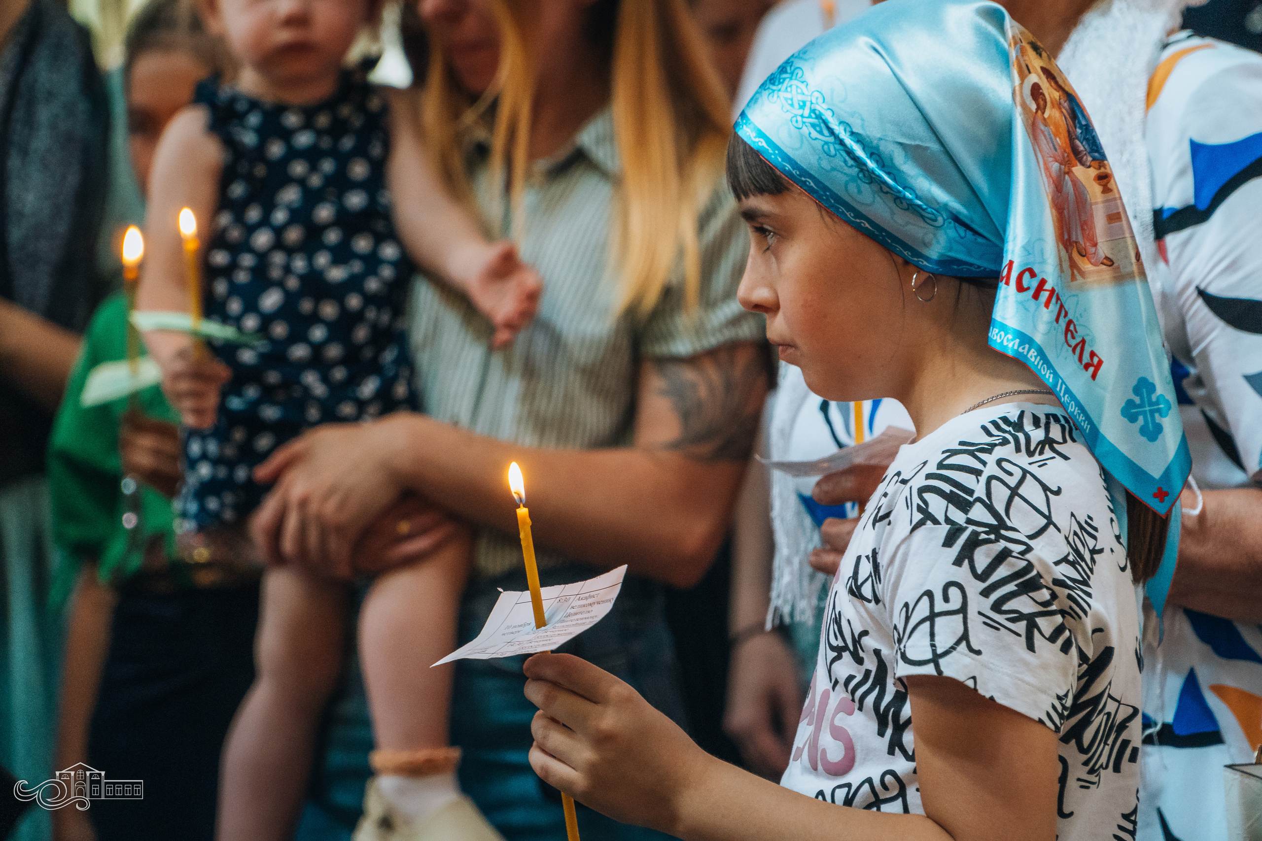 Молебен с учащимися и молодежью. Новотитаровский Дом культуры