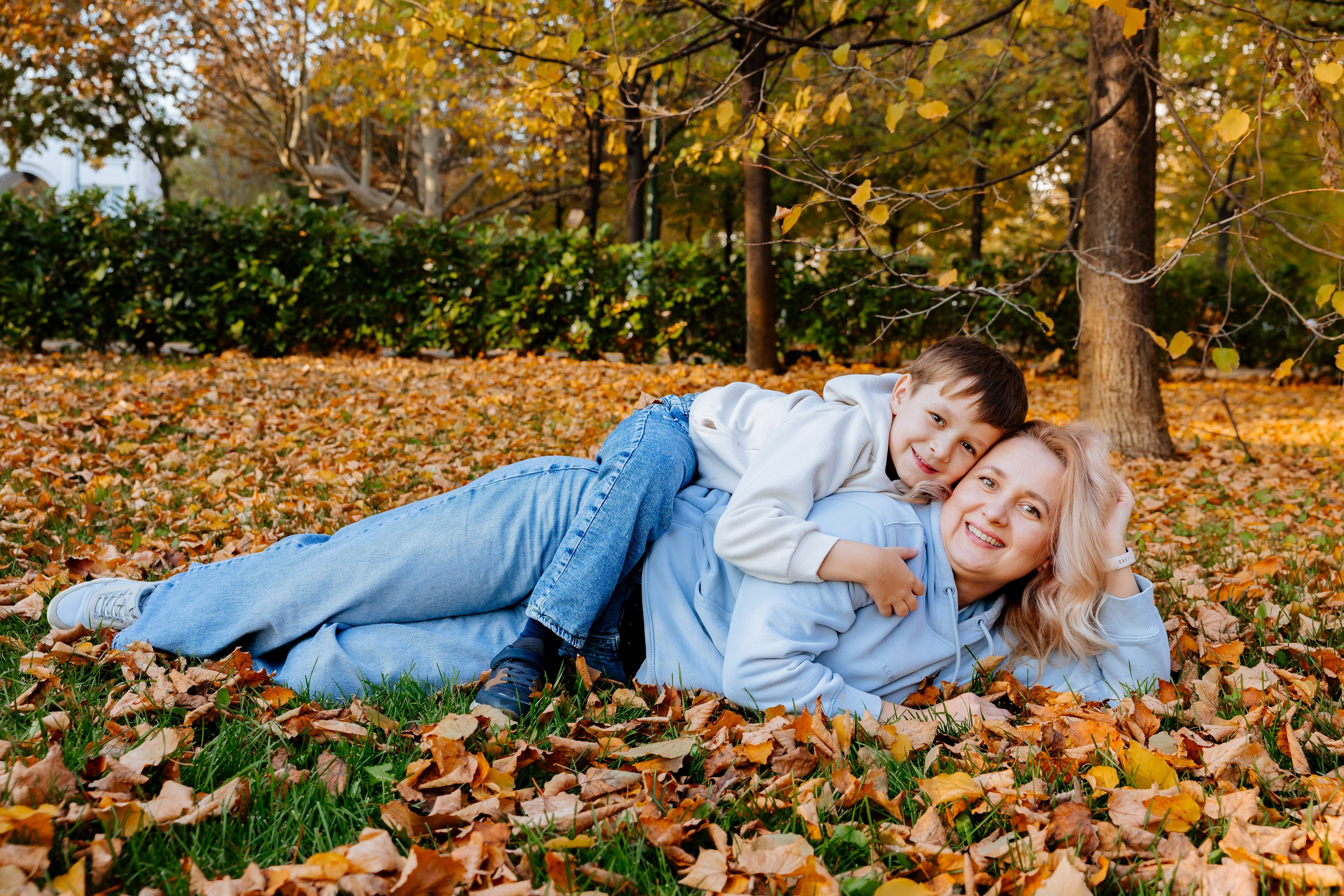 Осень. Профессиональный фотограф и видеооператор