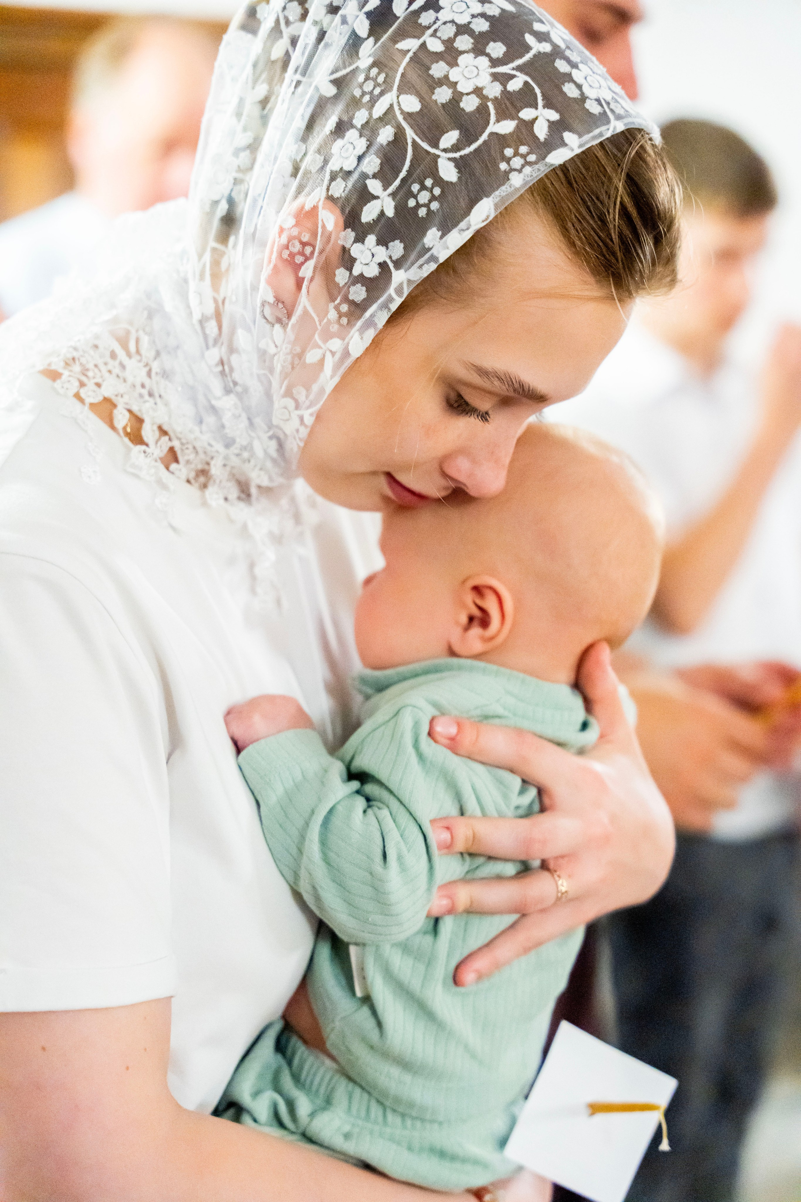 Крещение Льва. Фотограф Юлия Попова