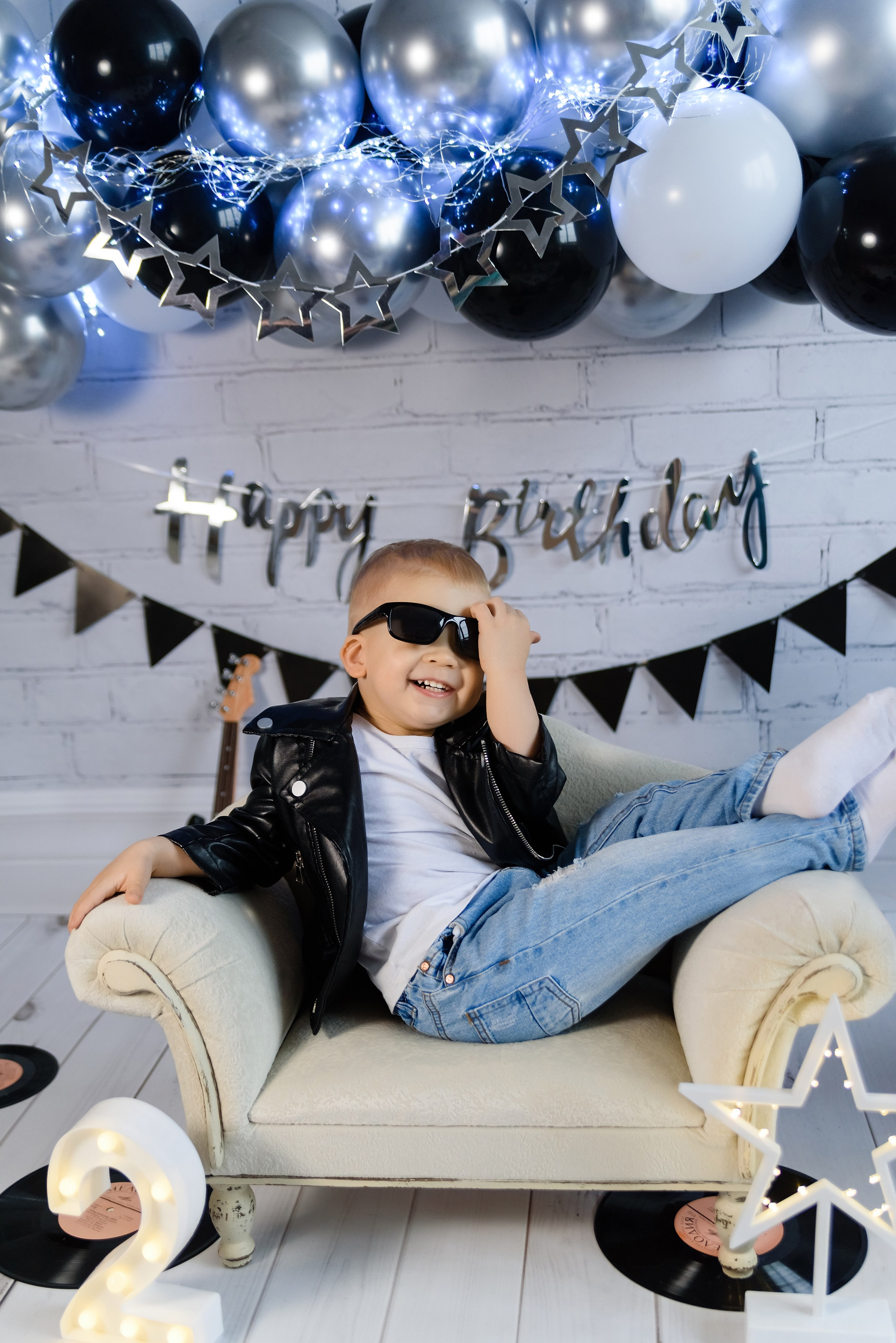 Детская фотосессия «Гранжевый шик» Арсению 2 годика. Детский Фотограф |Фотограф на годик в Брянске Ирина Романова