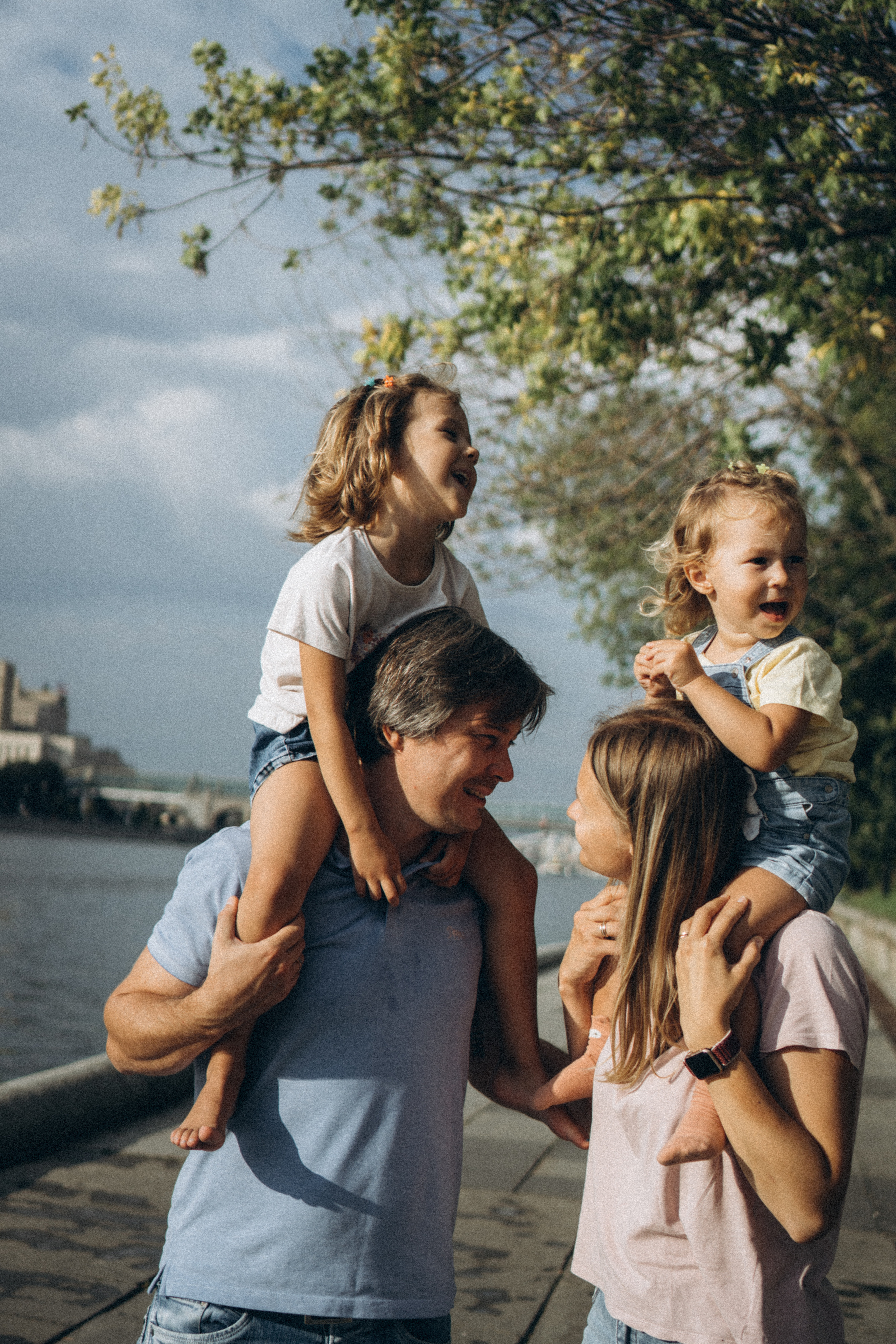 Мария, Павел, Ульяша и Верочка. Семейный и свадебный фотограф в Москве Вероника Жибинова