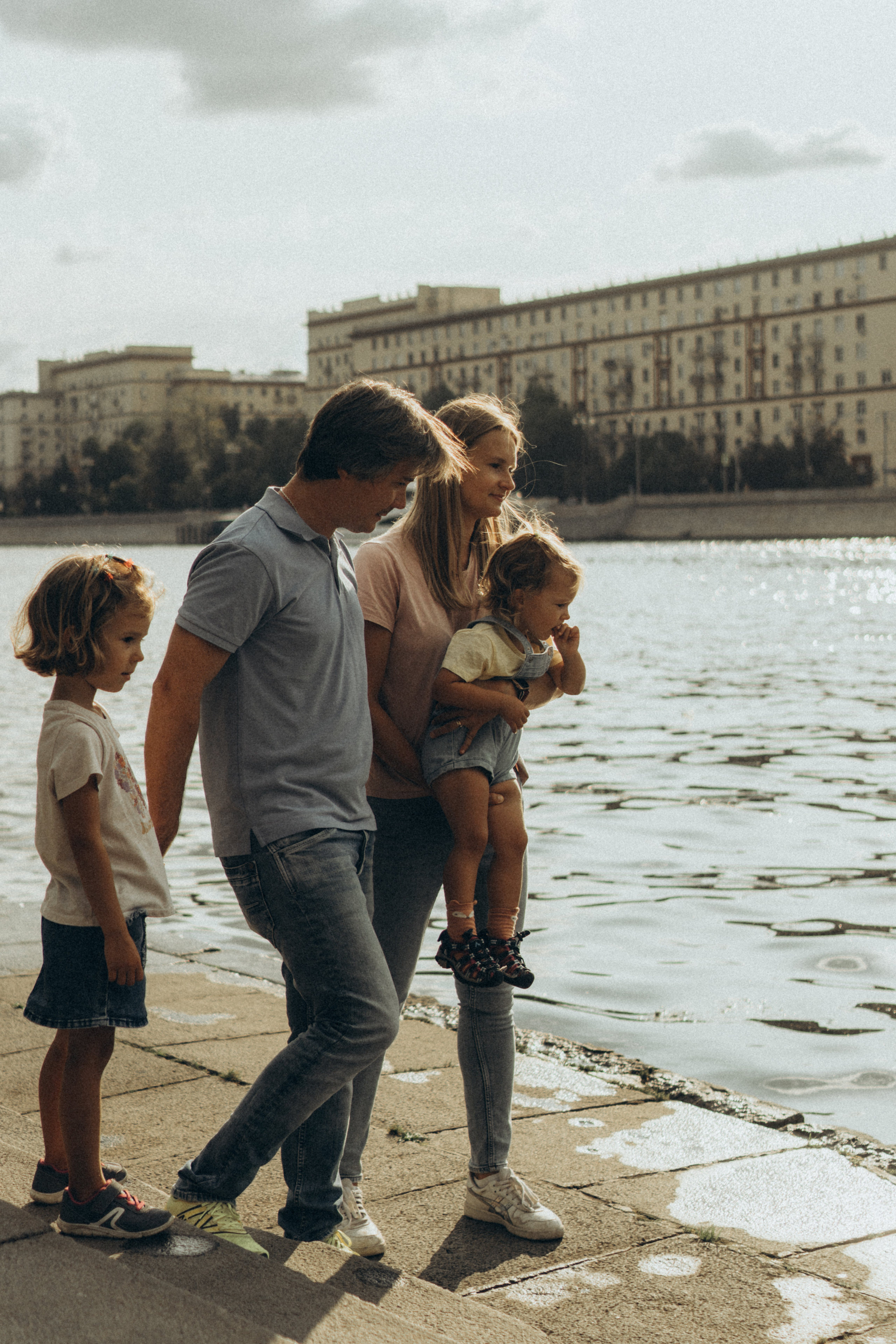 Мария, Павел, Ульяша и Верочка. Семейный и свадебный фотограф в Москве Вероника Жибинова