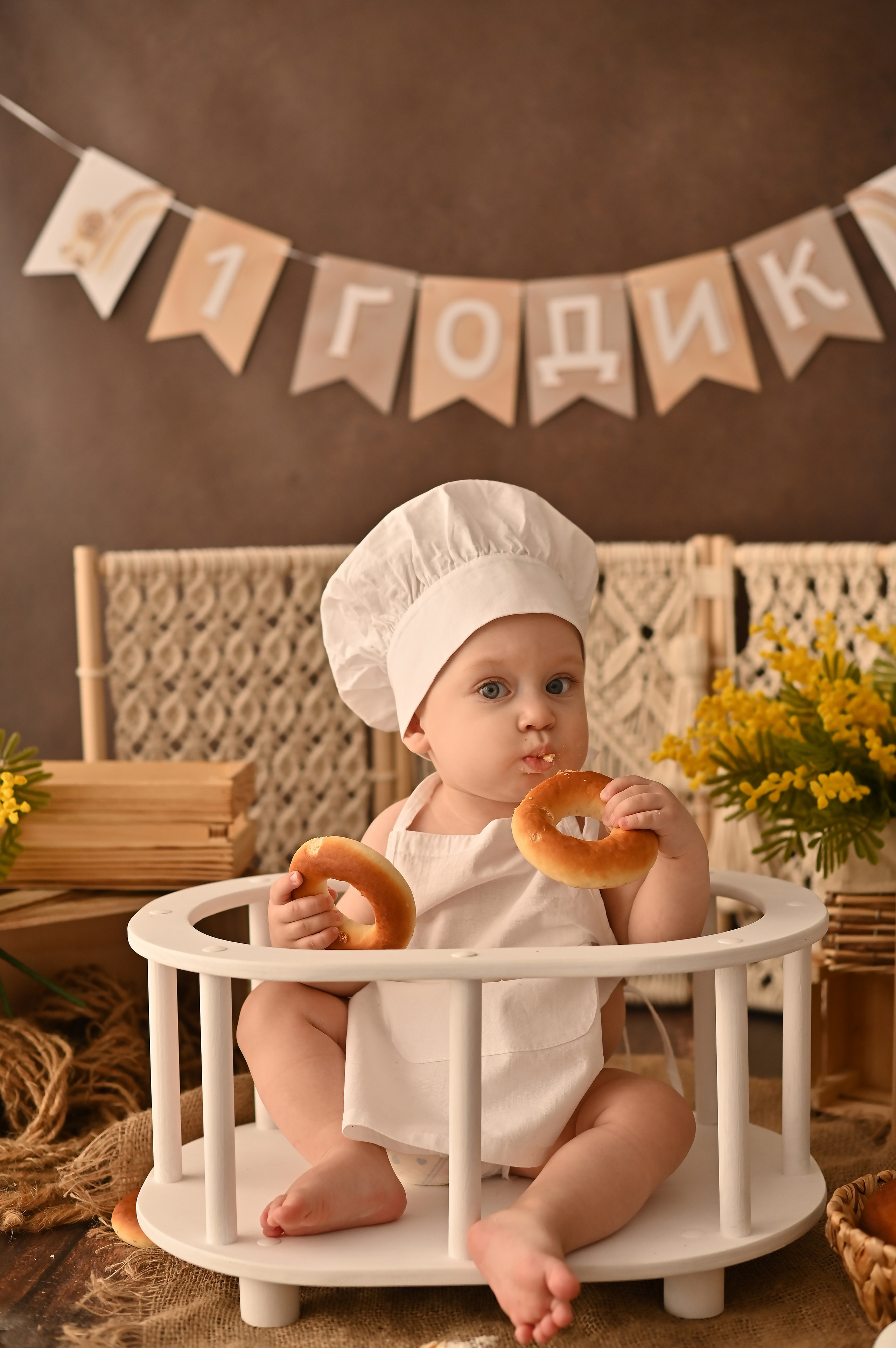 " Годик Мальчики ". Фотограф новорожденных во Владивостоке Панова Татьяна