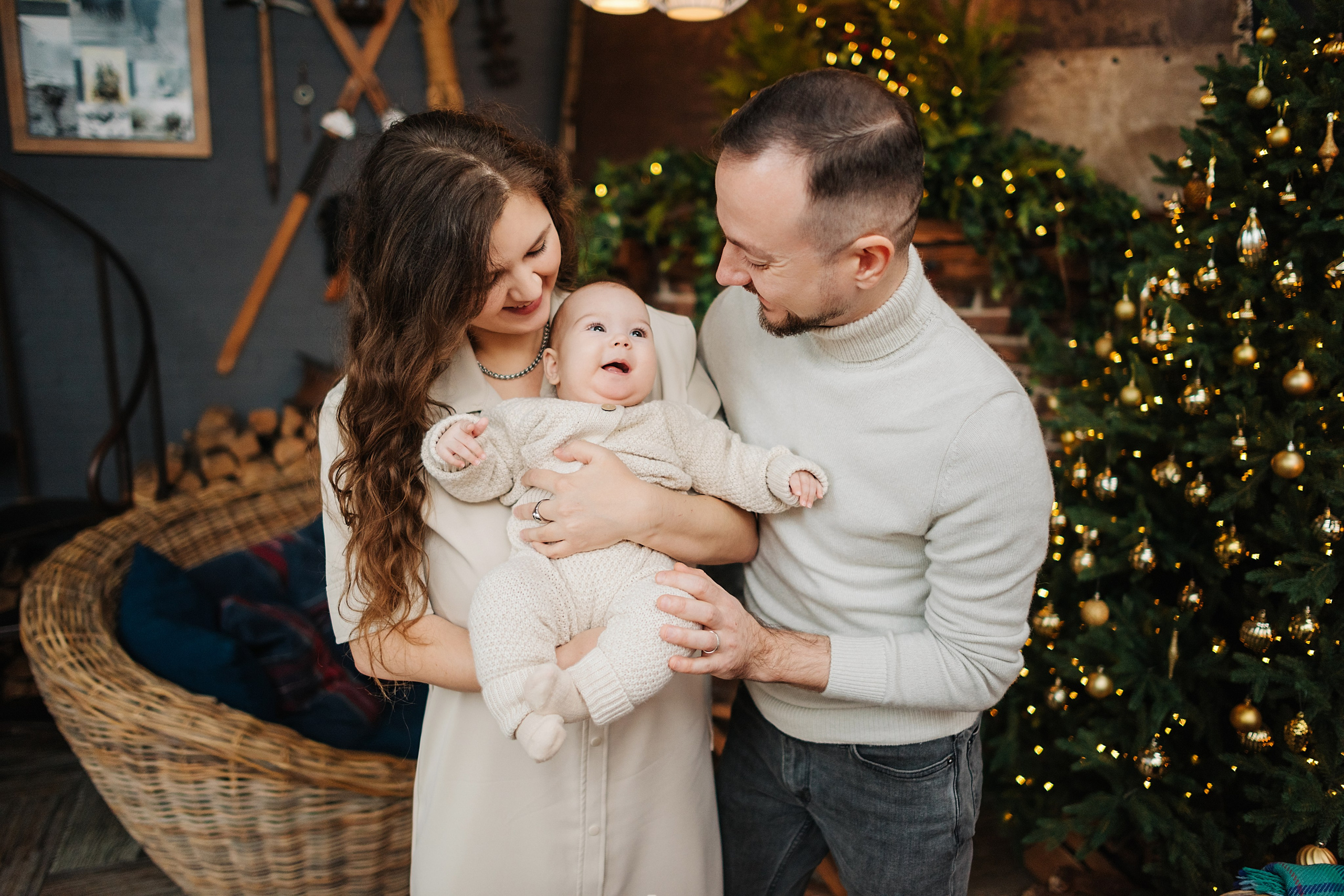 Первый Новый год Миланы. Свадебный и семейный фотограф в Ростове-на-Дону Дарья Герасименко