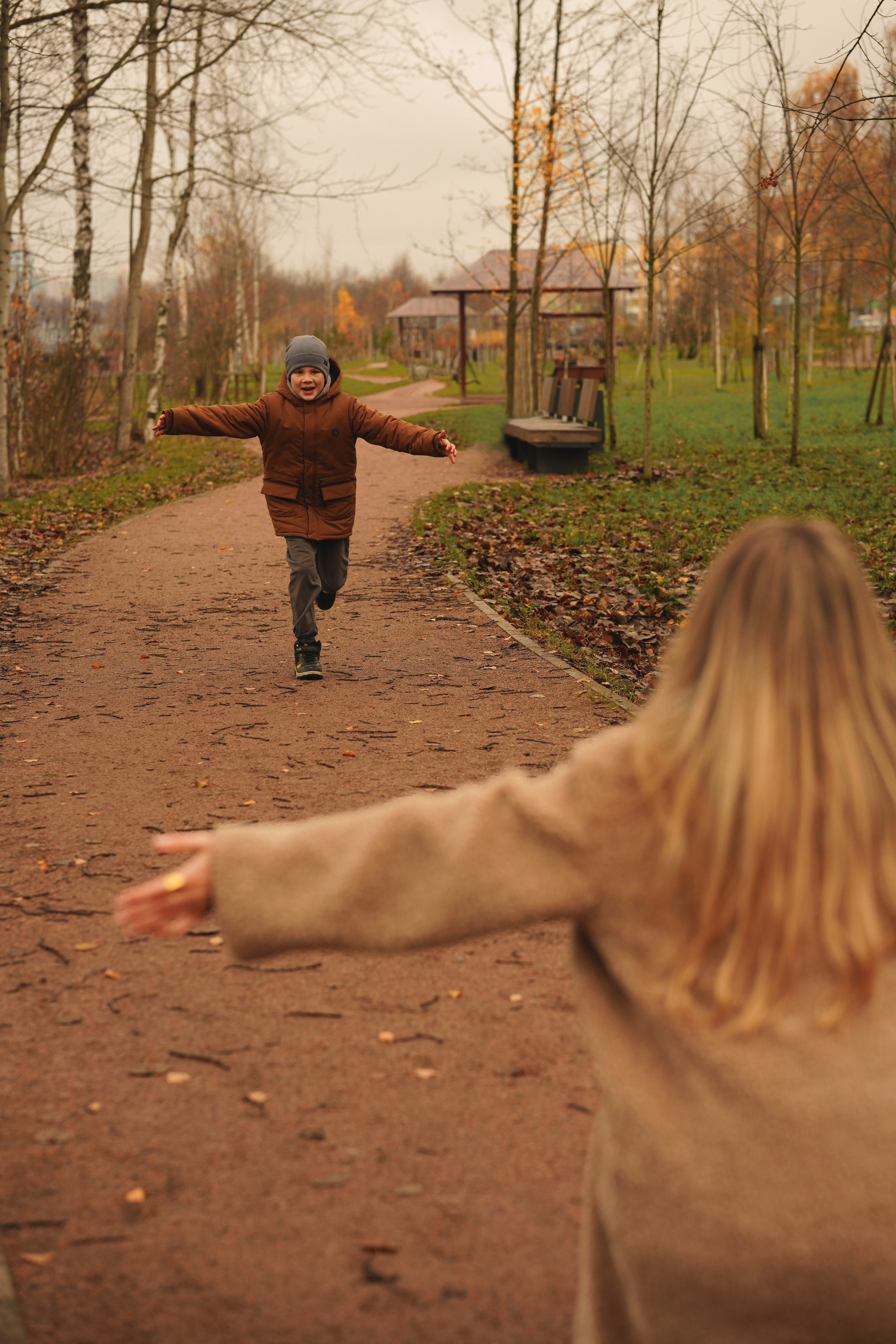 Осенняя история одной прекрасной мамы сыновей. Семейный и портретный фотограф в Санкт-Петербурге Татьяна Гримоть