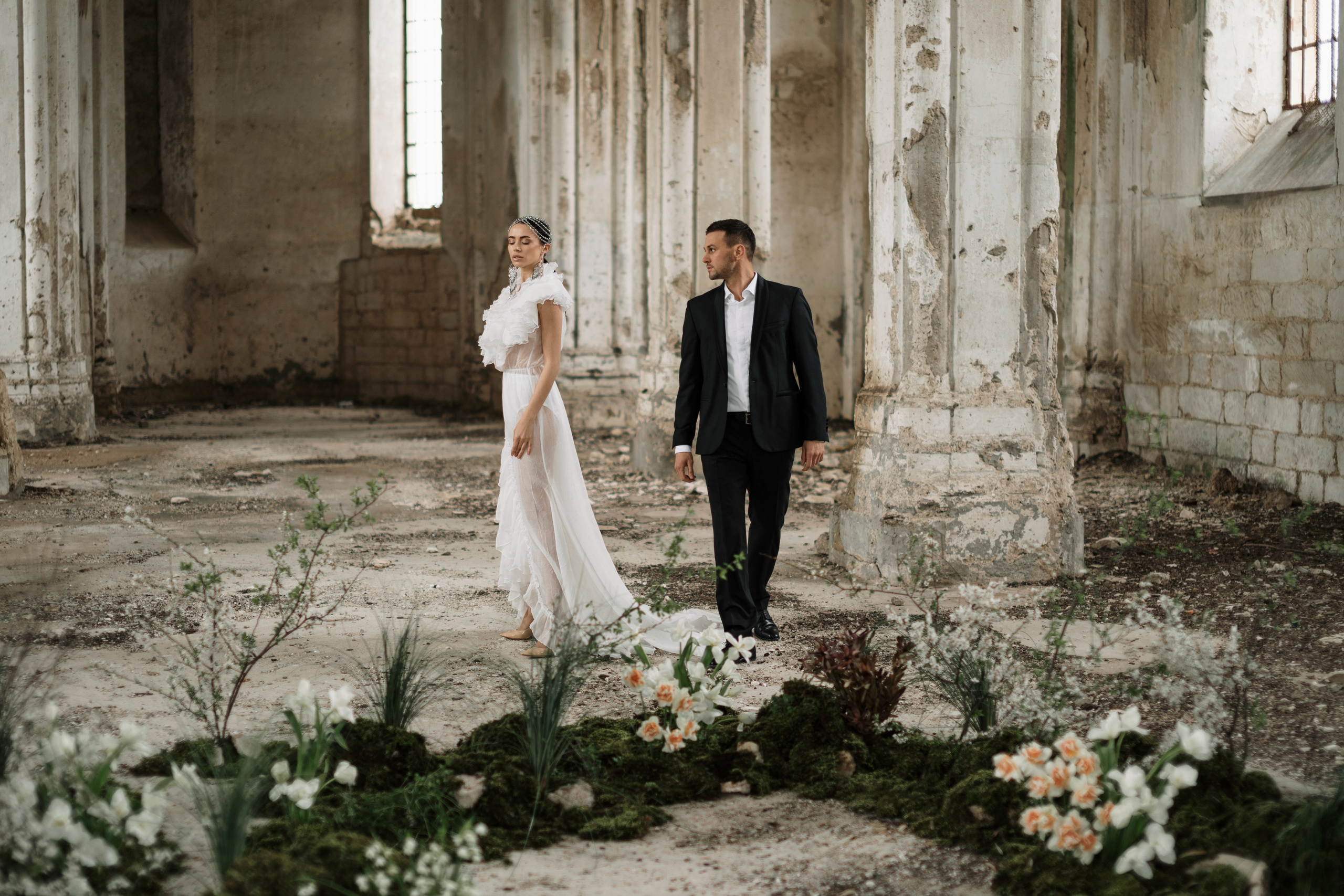 Сергей & Елена «Возрождение». Свадебный и портретный фотограф Алена Седининна в Крыму