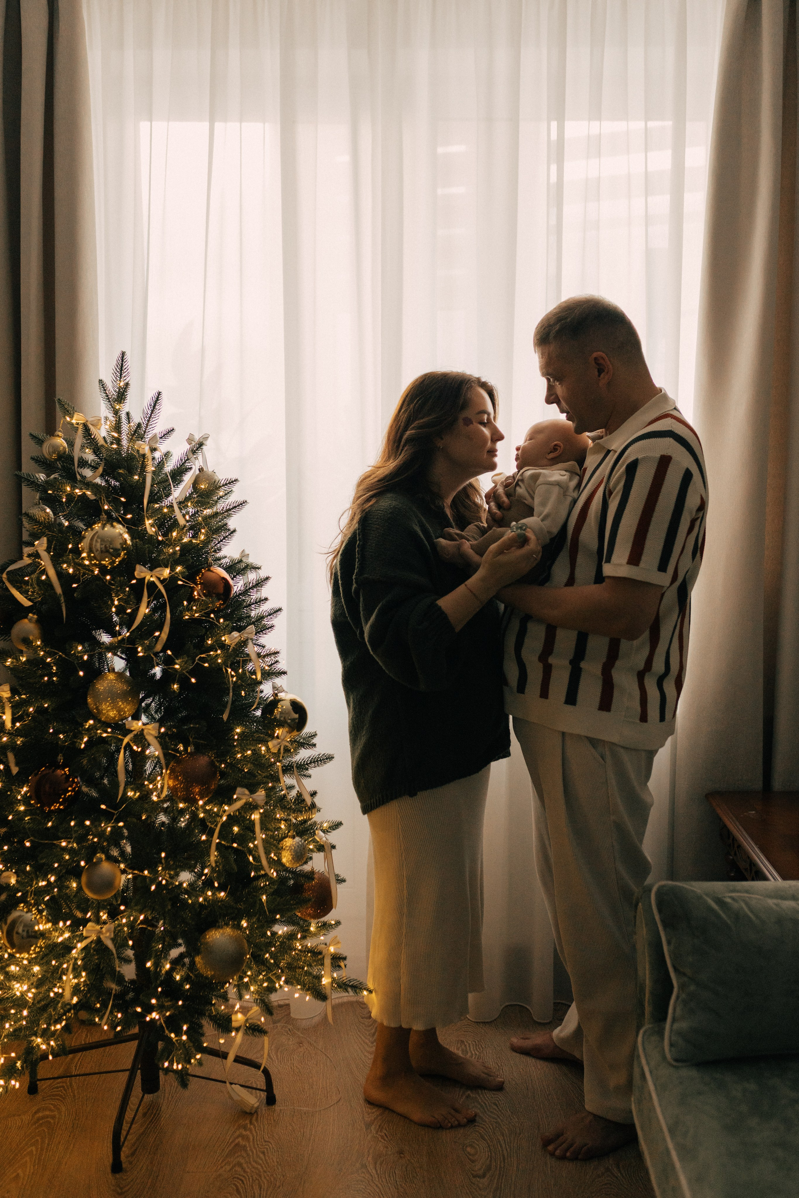 Первое Рождество Ярослава. Семейный фотограф в Новороссийске и Анапе Александра Яковлева