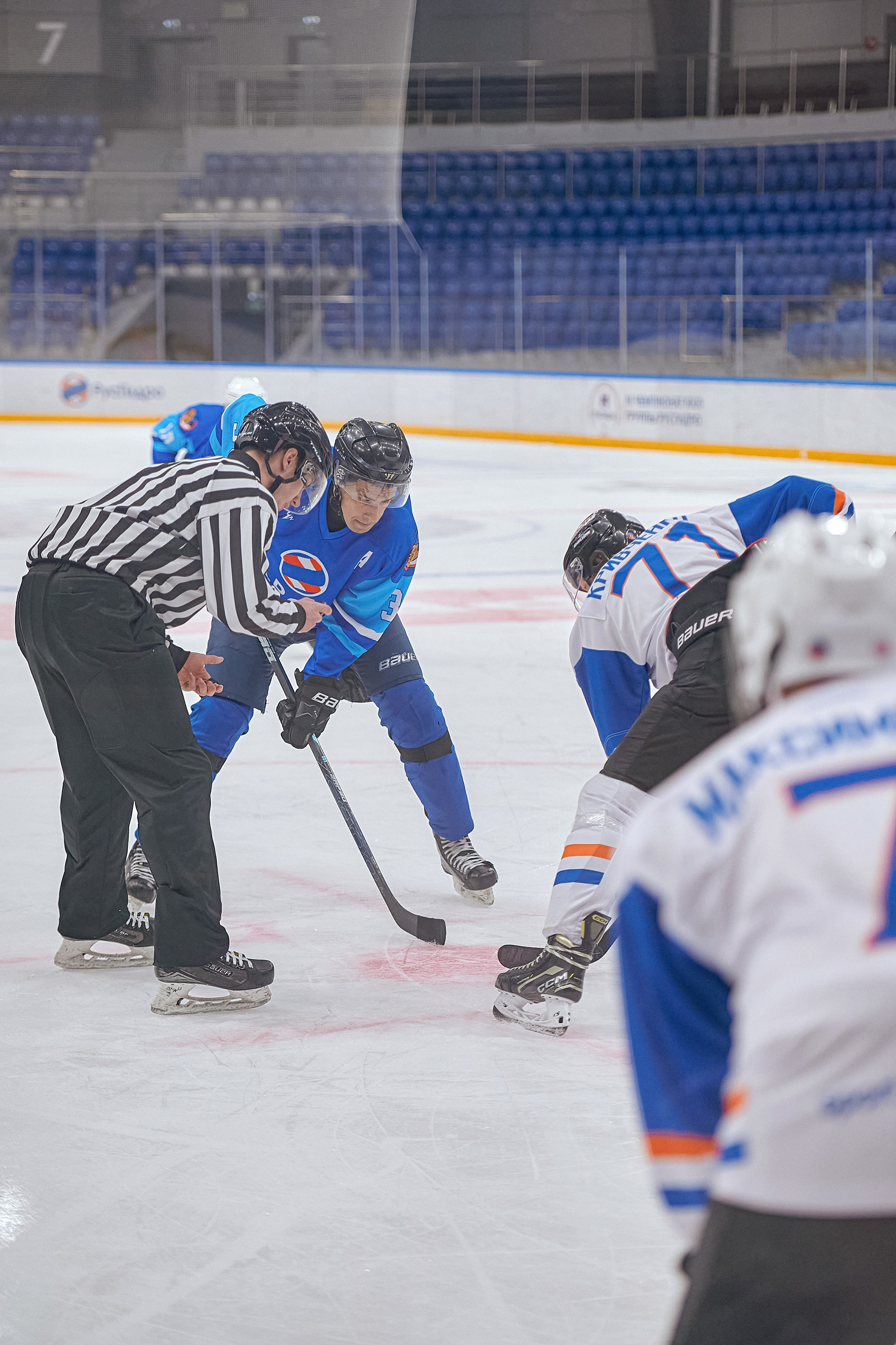 Портфолио репортажной фотосъёмки: Кристалл арена — Хоккей — РусГидро. Фотограф Яковлев Роман — Красноярск
