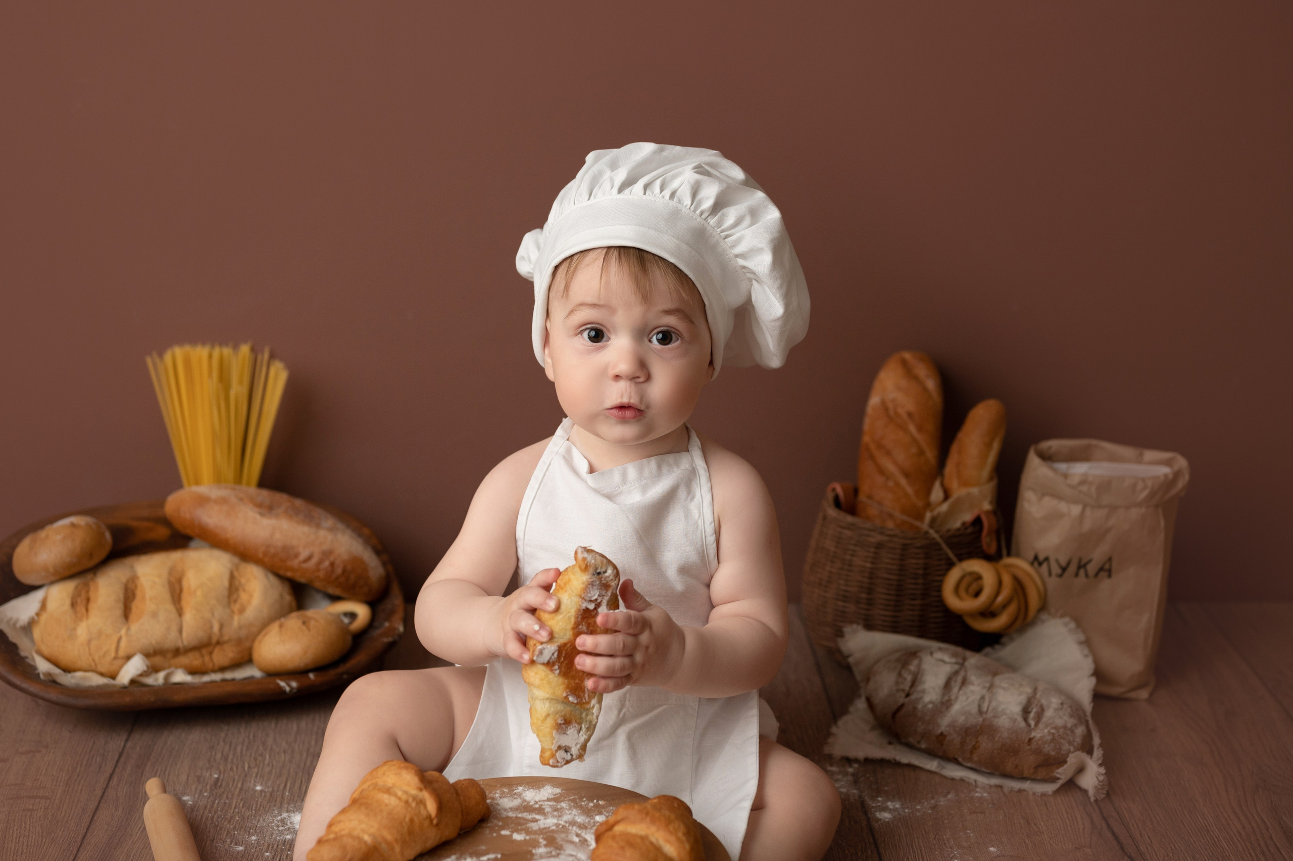 Первый годик. Фотограф новорожденных и малышей в Тюмени Ирина Ляховец