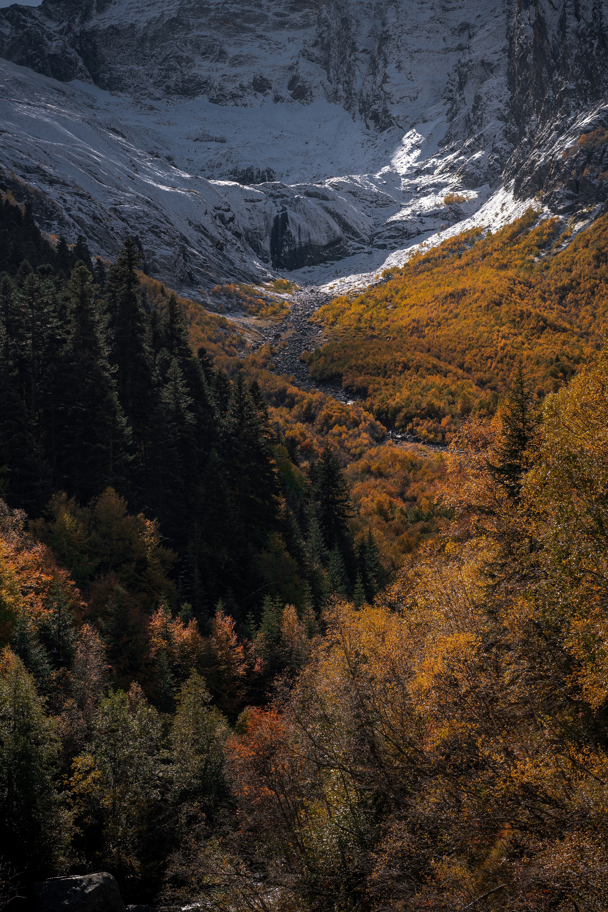 Вид на водопад Джугутурлючат, Русская поляна