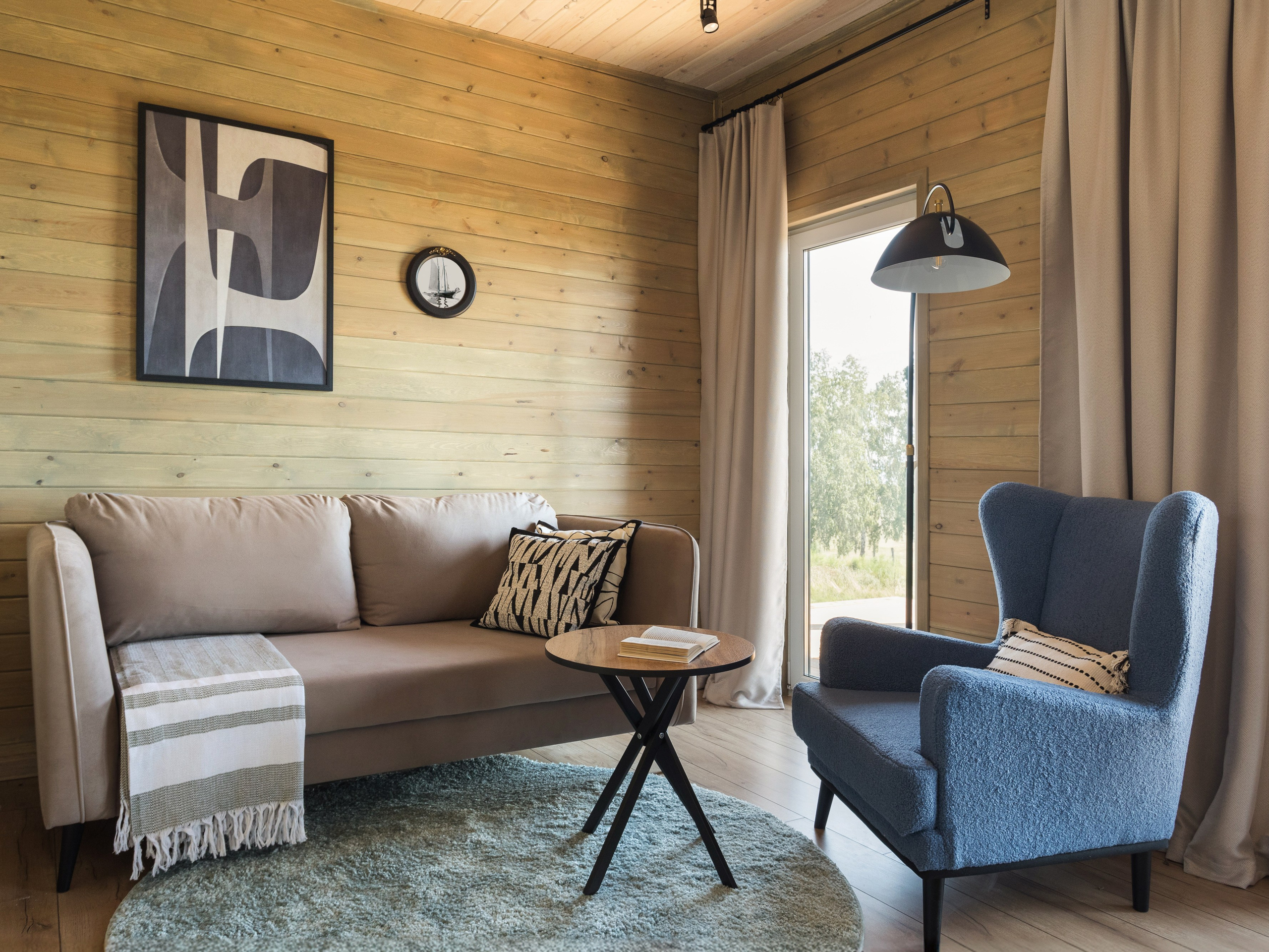 Дачный домик. Интерьерный фотограф в Новосибирске