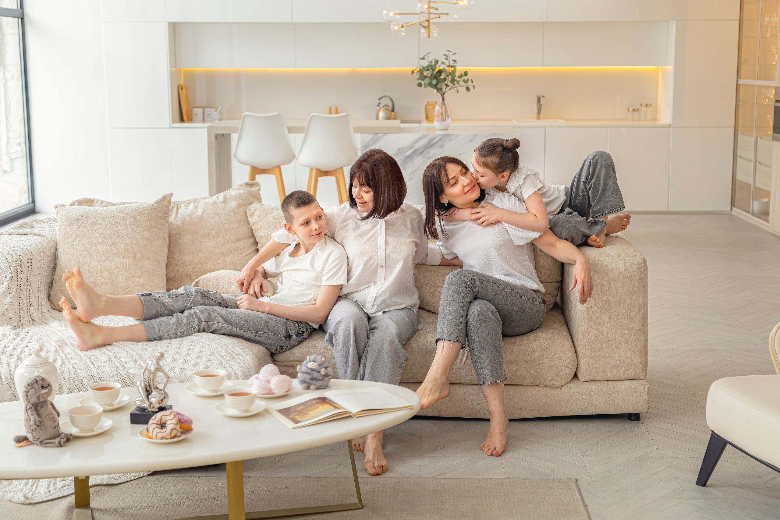 Марина, Валентина, Даша, Тарас,. Семейный фотограф В Москве Александра Дейкун