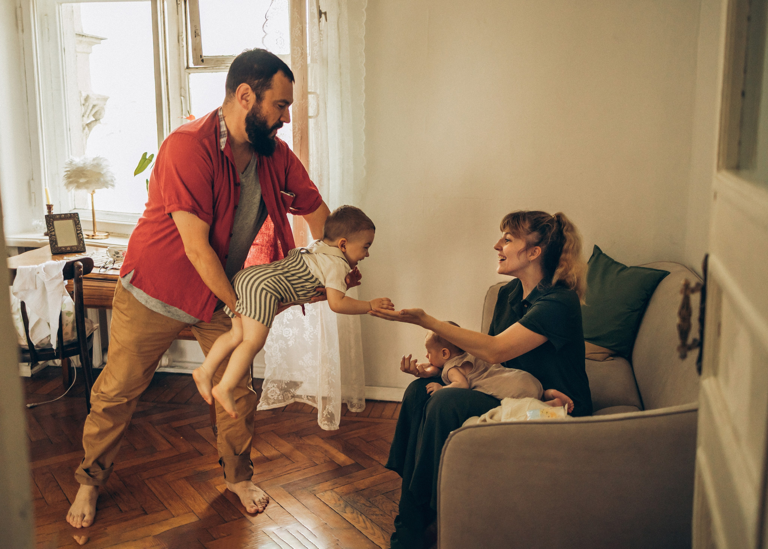 Оля, Леша, Дима, Рома. Семейный фотограф В Москве Александра Дейкун