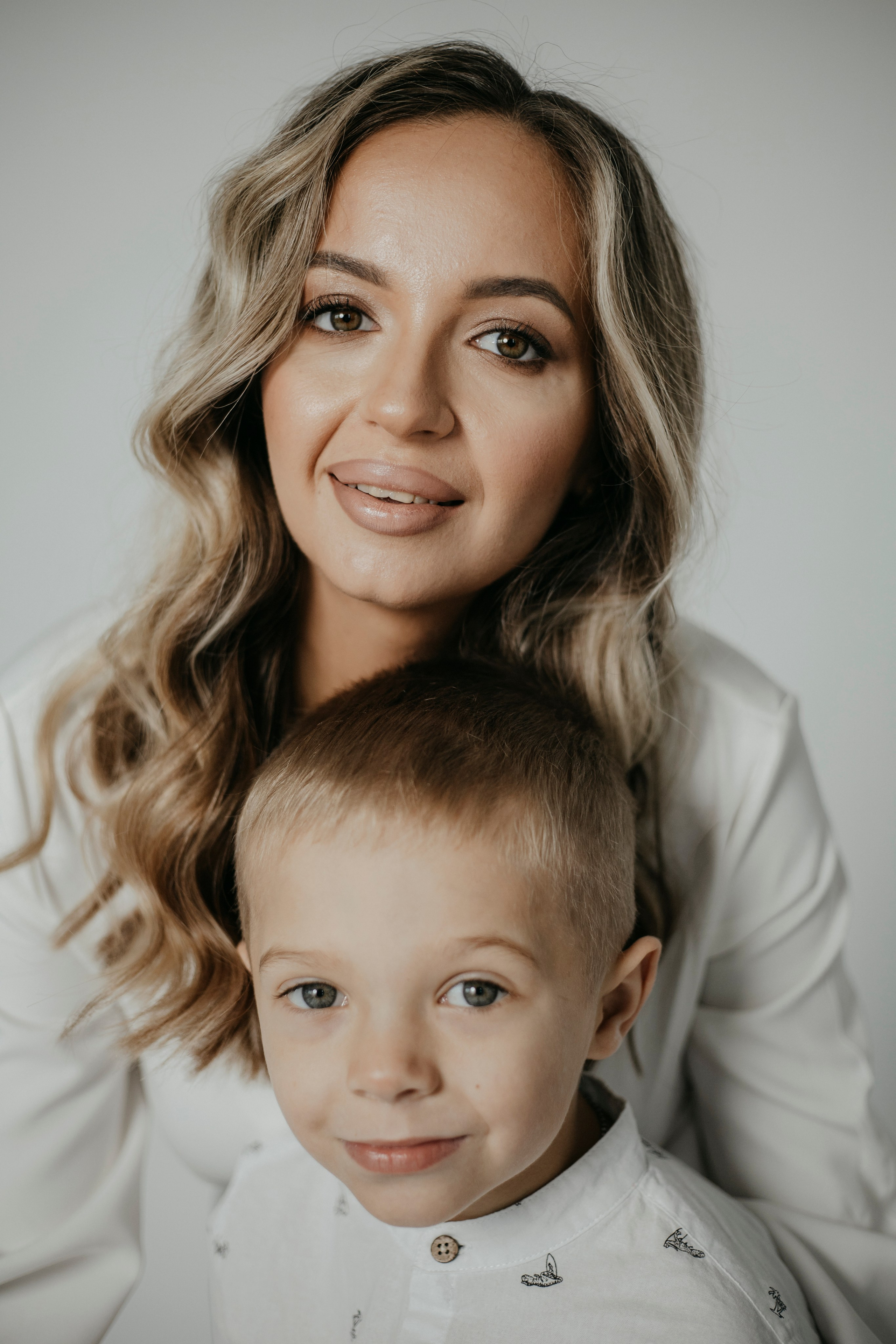 Семейная фотосессия в студии. Семейный и детский фотограф в Рязани Васюгова Мария