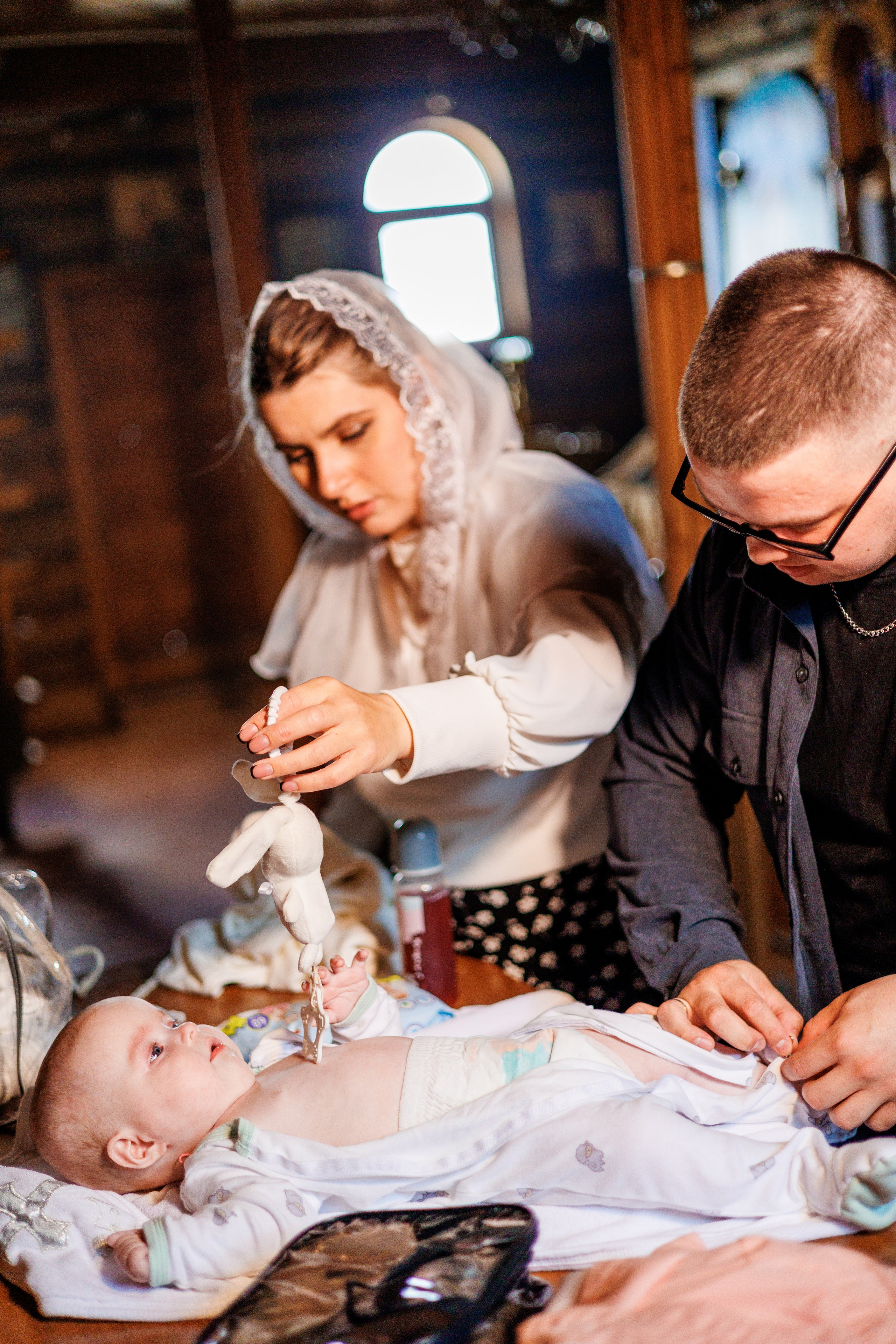 Крещение близняшек. Свадебный и семейный фотограф в Армавире