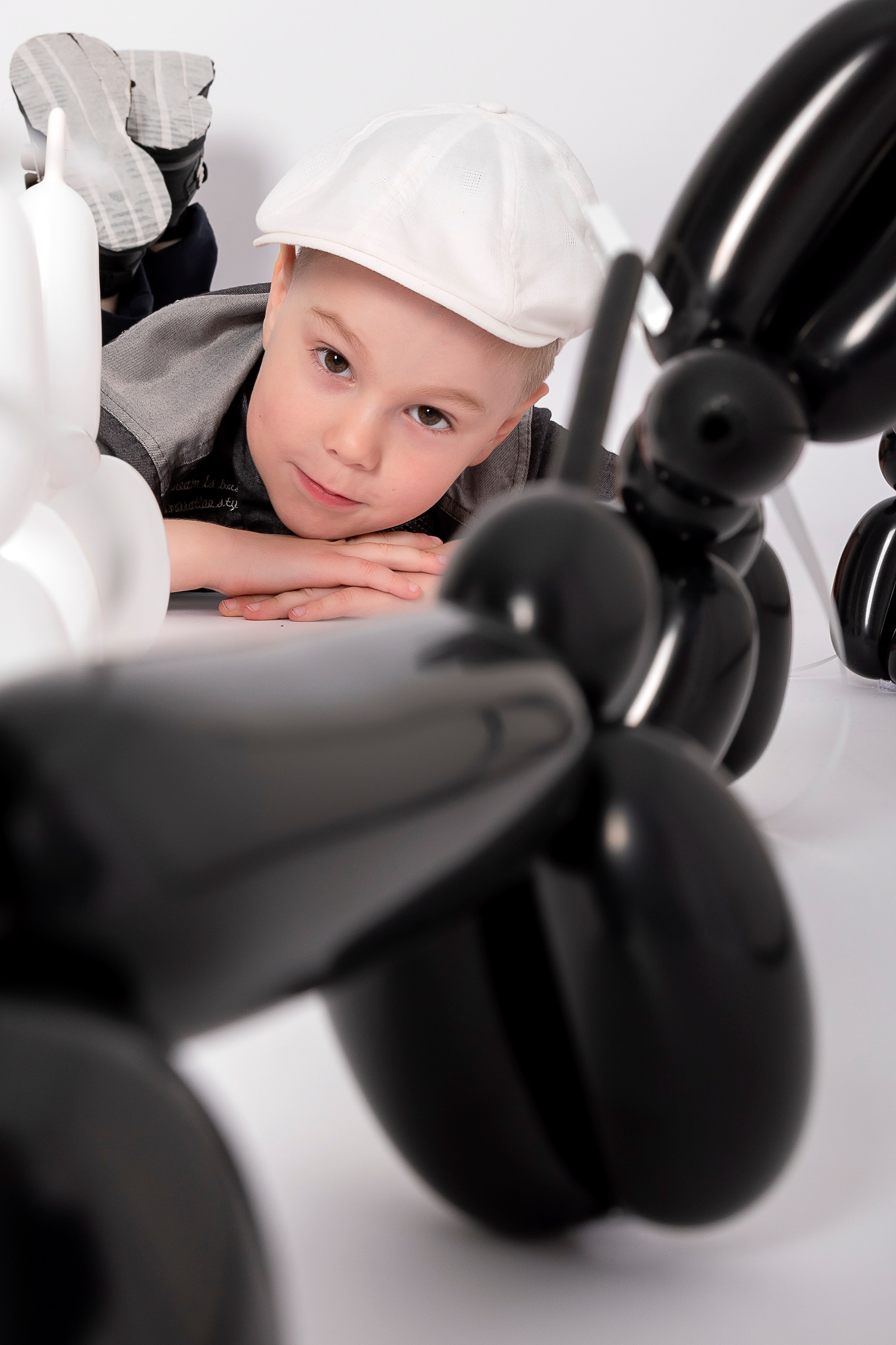 Фотосессия с воздушными собачками для Максима. Фотограф Наталья Жильцова