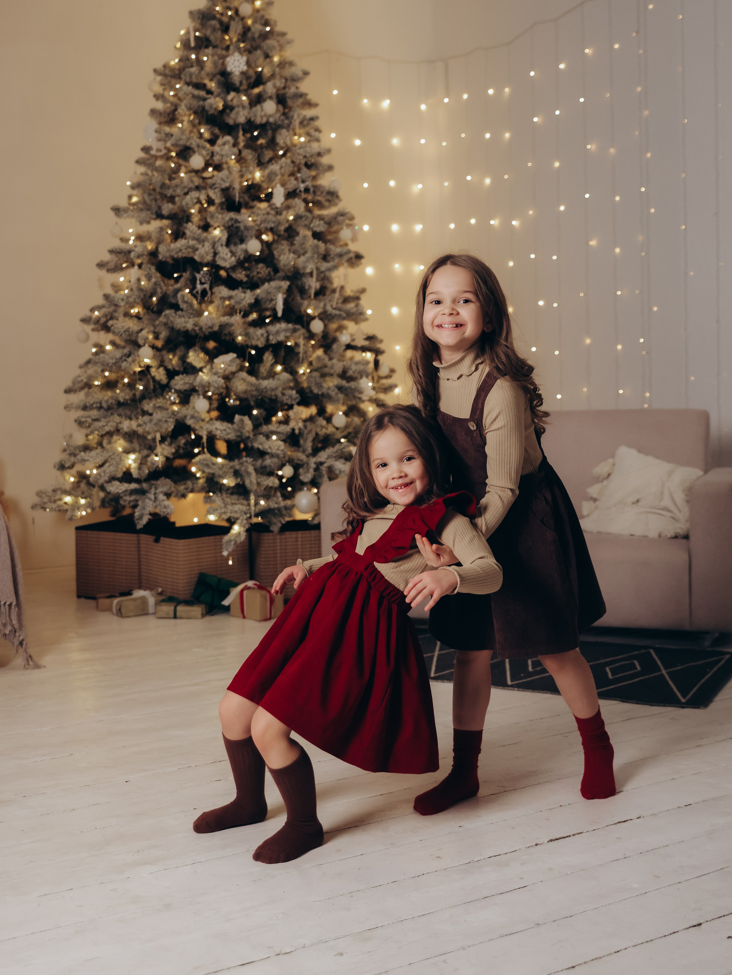 Сестренки. Мультифотограф Динара Ахмедзянова