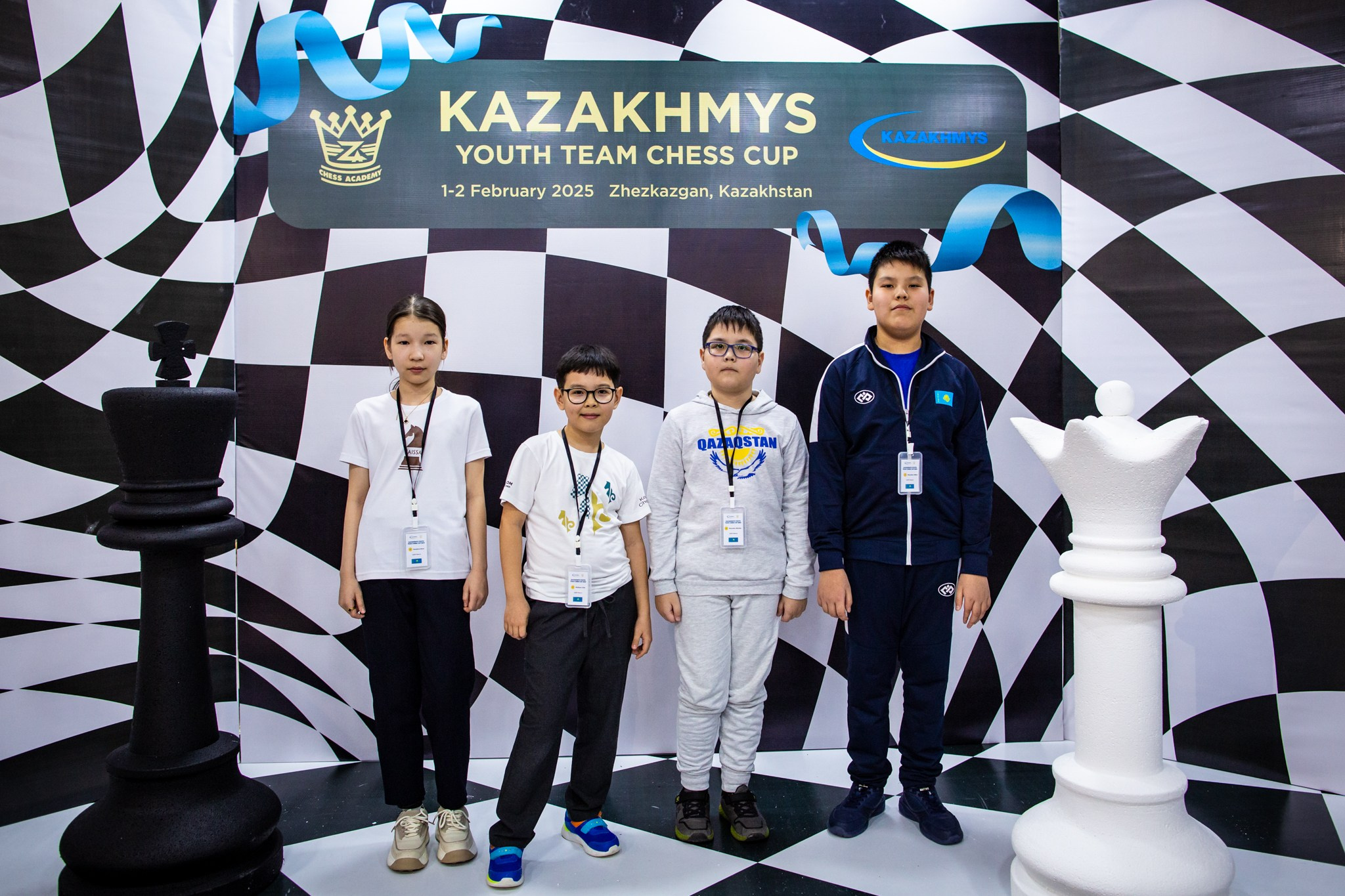 2025.02.02 KAZAKHMYS Youth Team Chess CUP 2025 — Day2_Teams. Фотограф Анна Штурман (репортажная съёмка любых событий и мероприятий) Anna Shtourman photographer