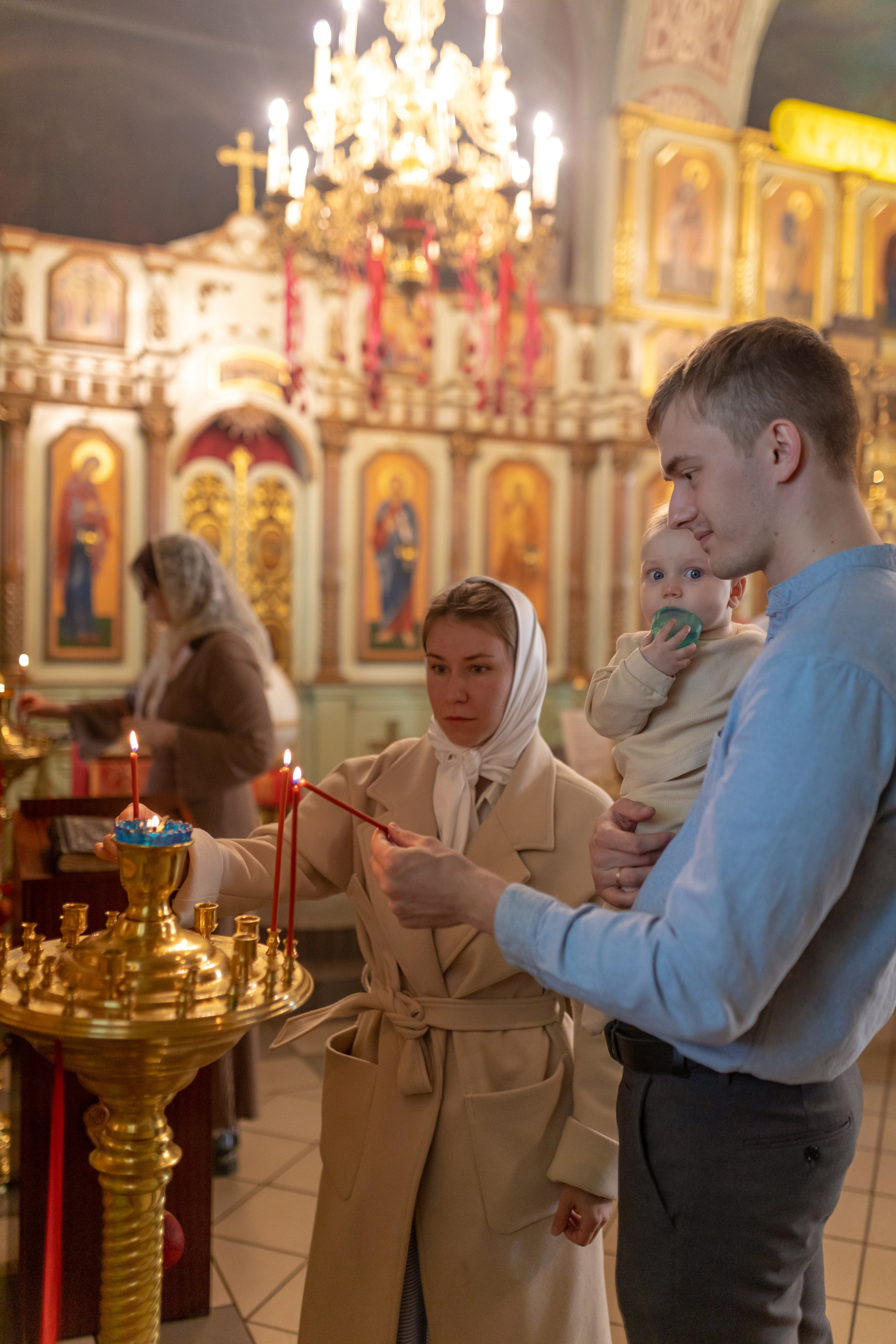 Крещение Савелия. Фотограф и Видеограф в Москве Дарья Арсентьева