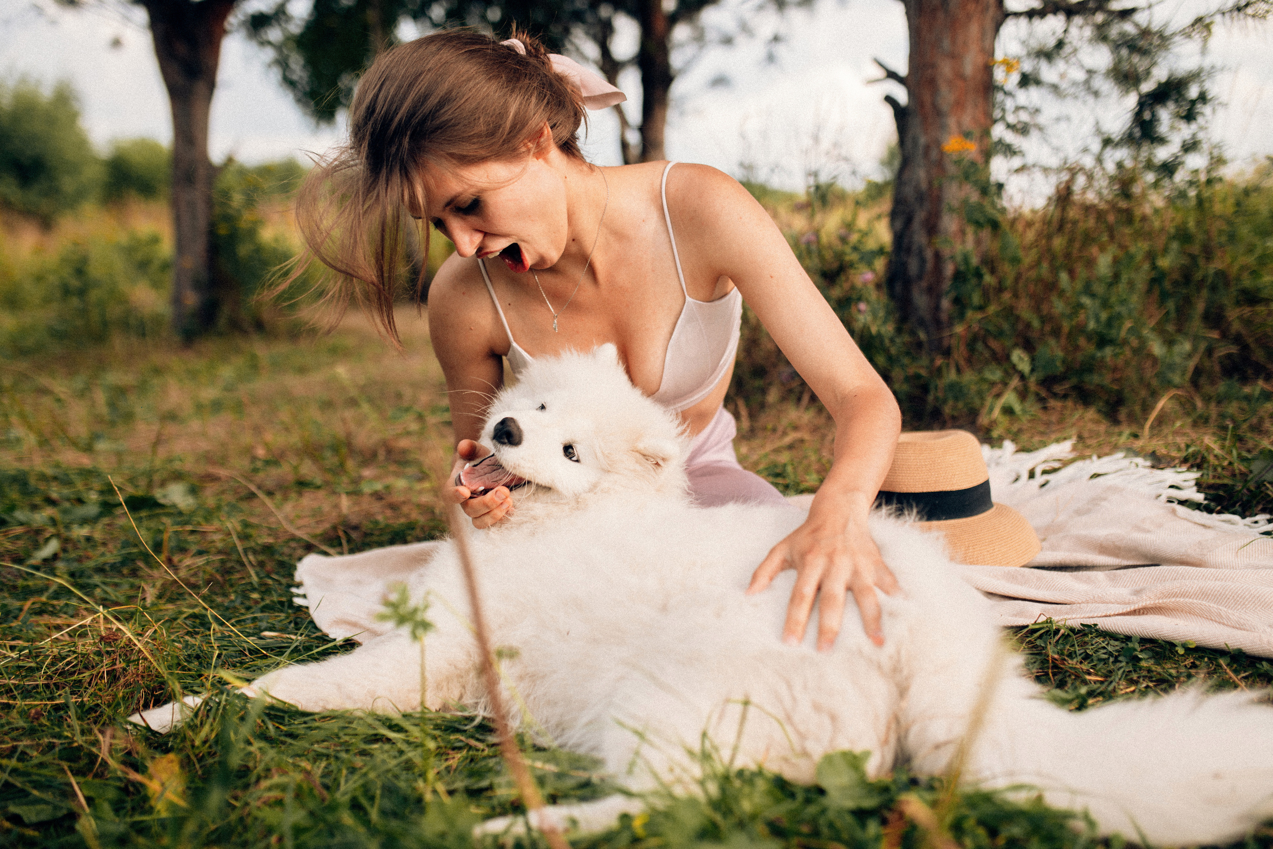 Виктория с Пушей. Анастасия Турсунова арт-фотограф в Москве