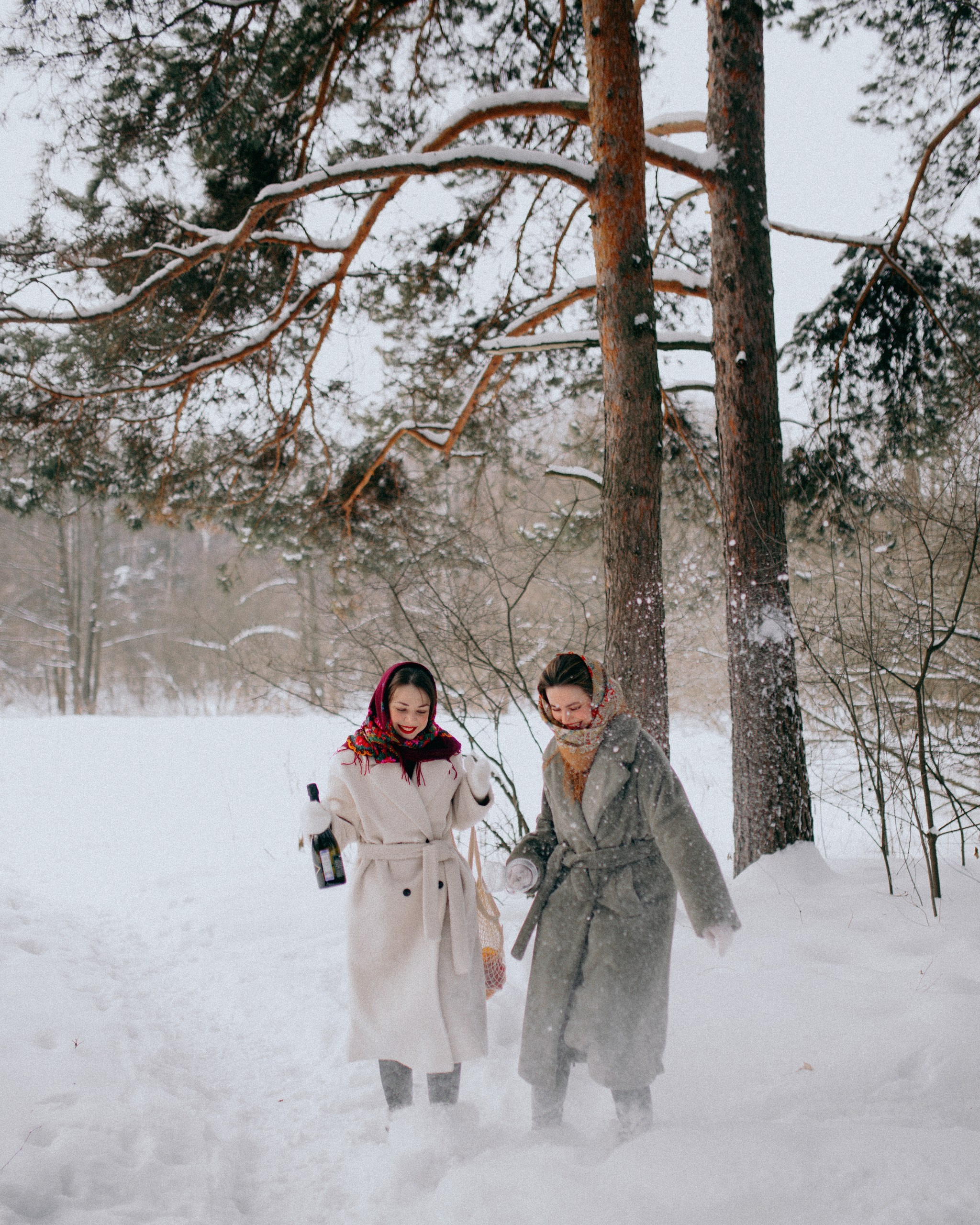 Сёстры. Масленица. Анастасия Турсунова арт-фотограф в Москве