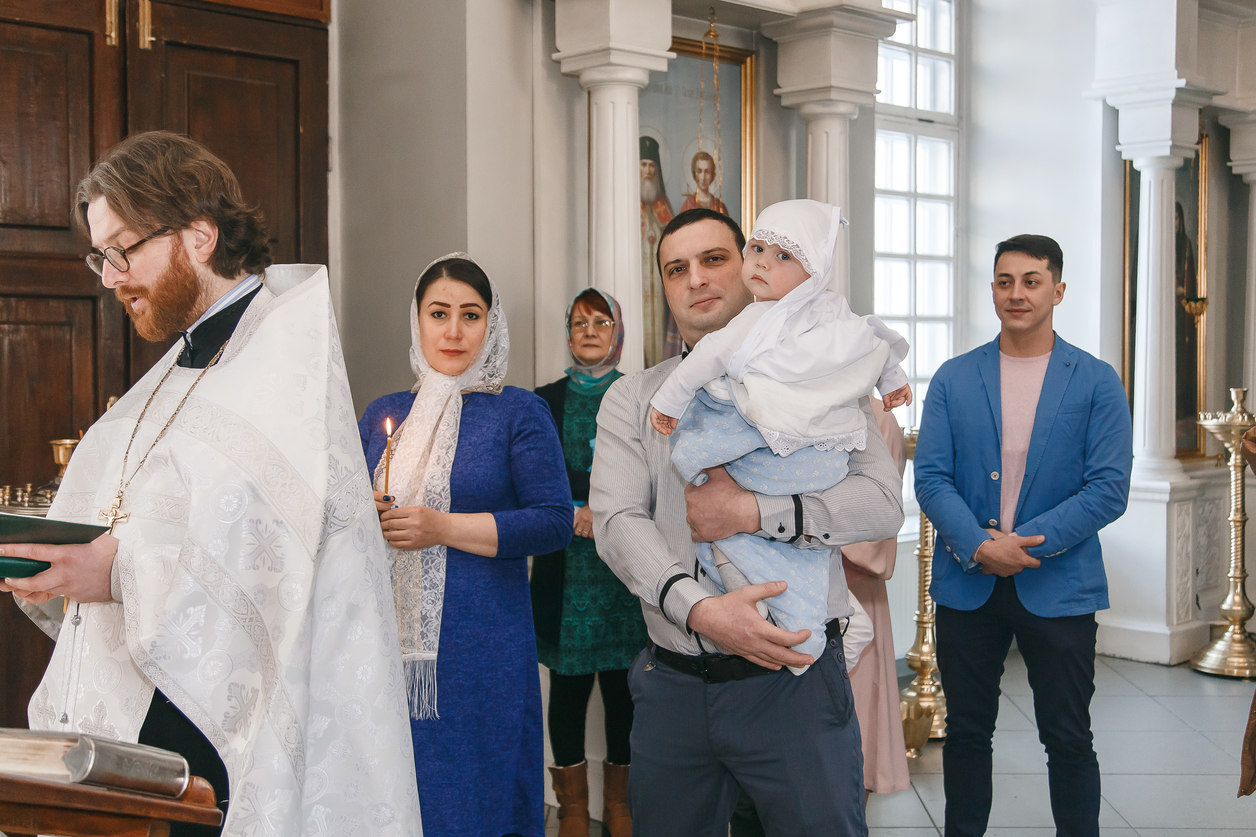 Фотосъемка таинства крещения в СПб