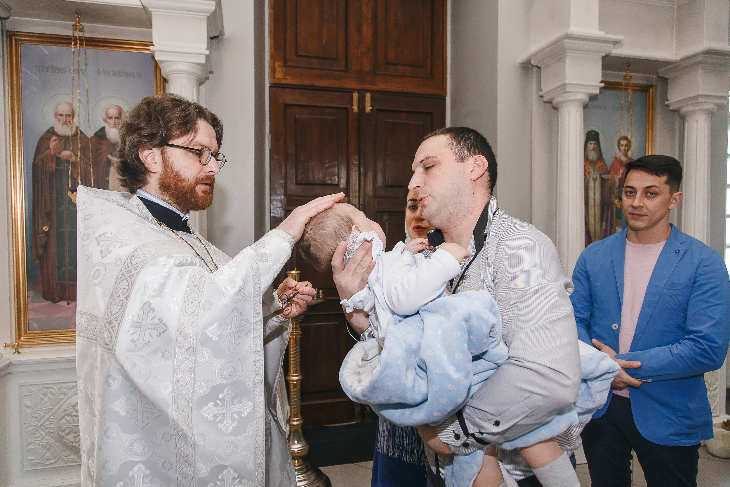 Фотосъемка таинства крещения в СПб