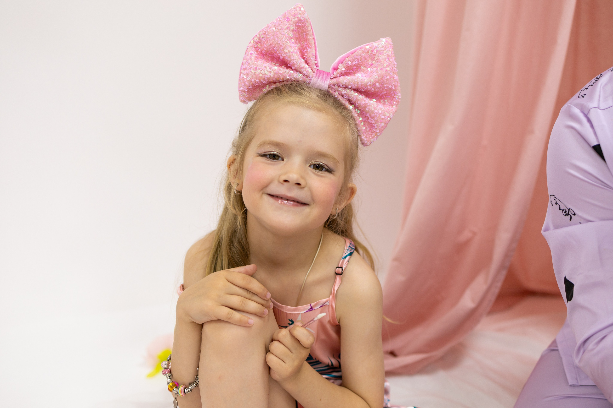 Ксюшенька, 6 лет, с визажистом. Фотограф новорожденных в Нижнем Новгороде Надежда Кадылкина
