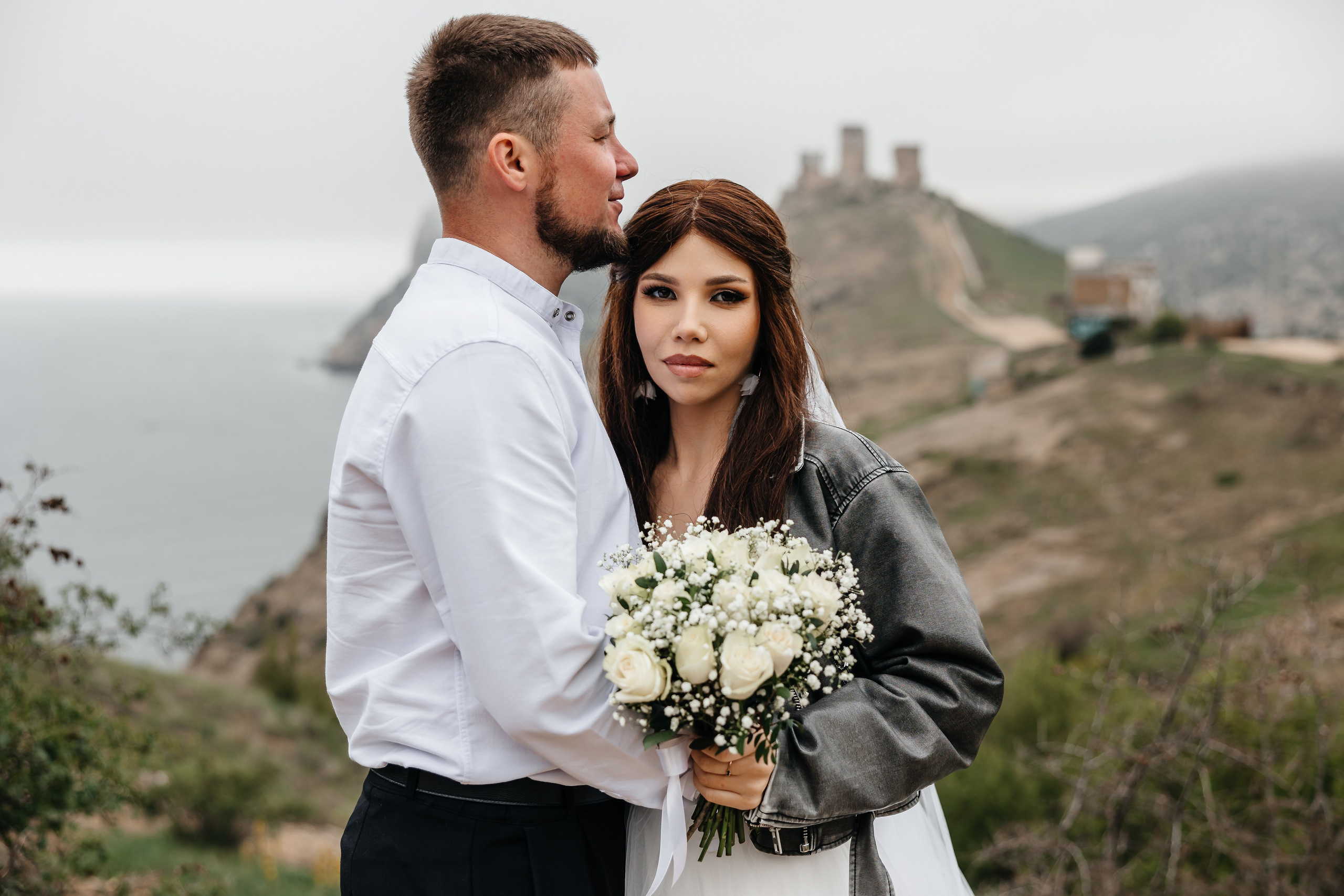 Анонс свадьбы Маргариты и Андрея. Туман на холмах Балаклавы. Свадебный фотограф в Крыму и Севастополе Ольга Баскакова