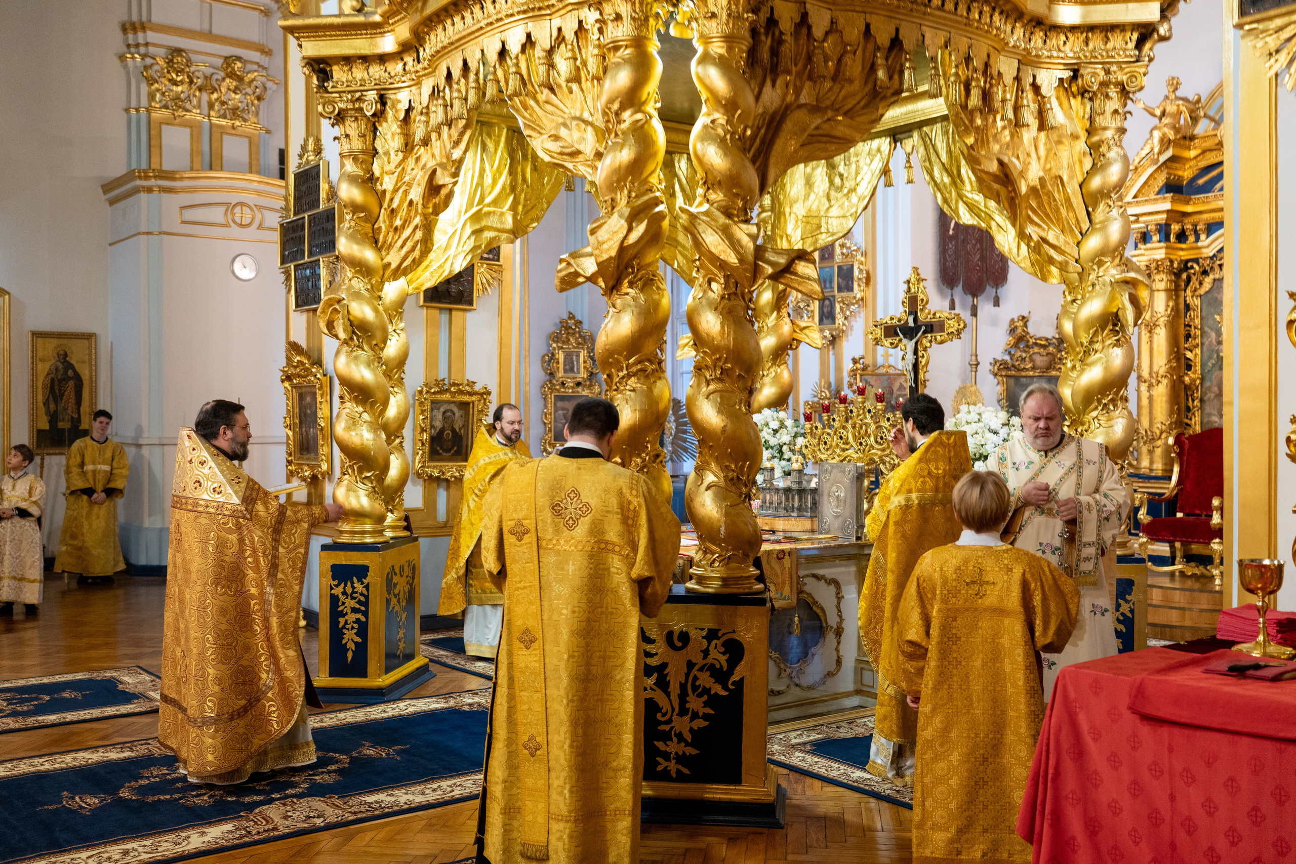 Неделя 29-я по Пятидесятнице, святых праотец. НИКОЛО-БОГОЯВЛЕНСКИЙ МОРСКОЙ СОБОР