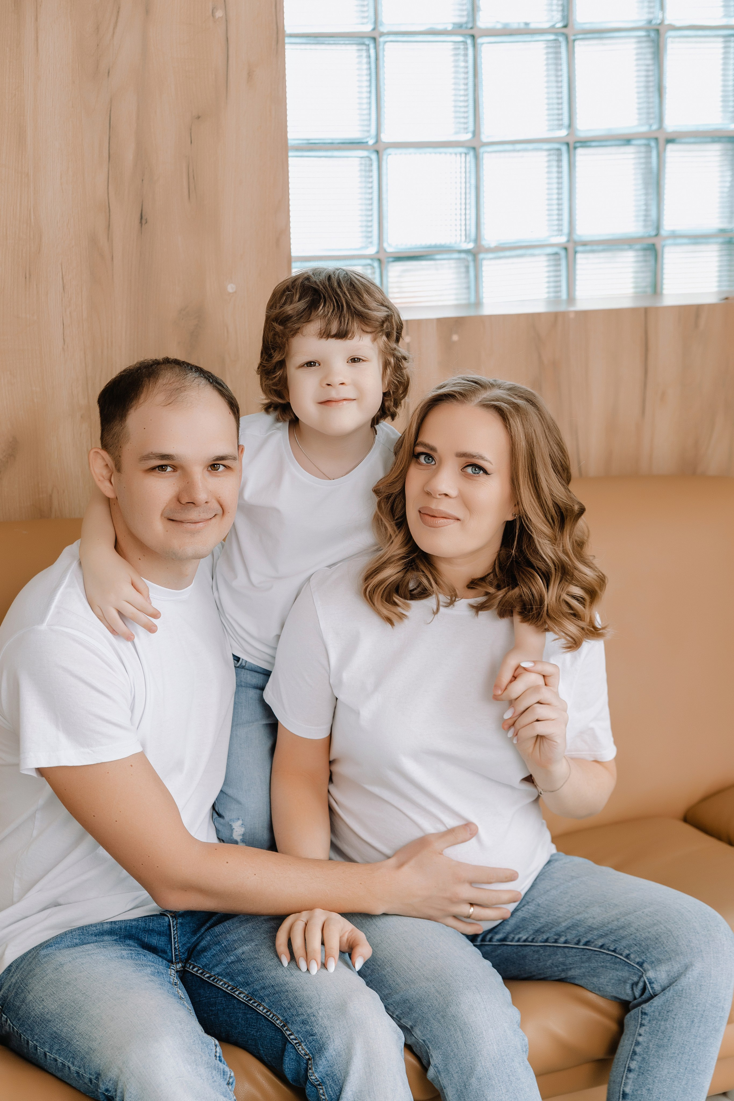 Екатерина, Денис и Савелий. Фотограф Воронеж Варвара