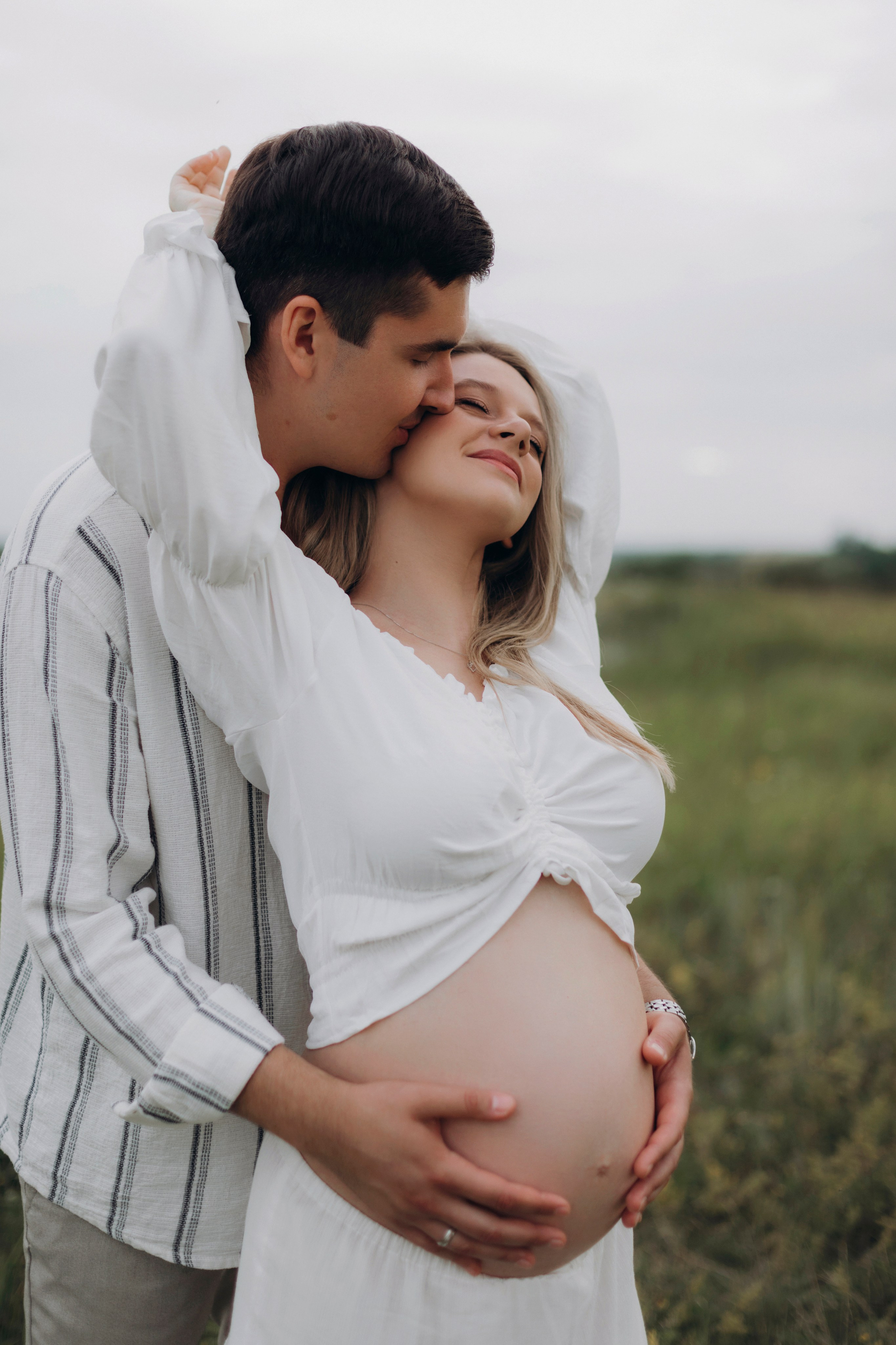Беременность. Фотограф Мария Щеголькова. Чувственный женский портрет