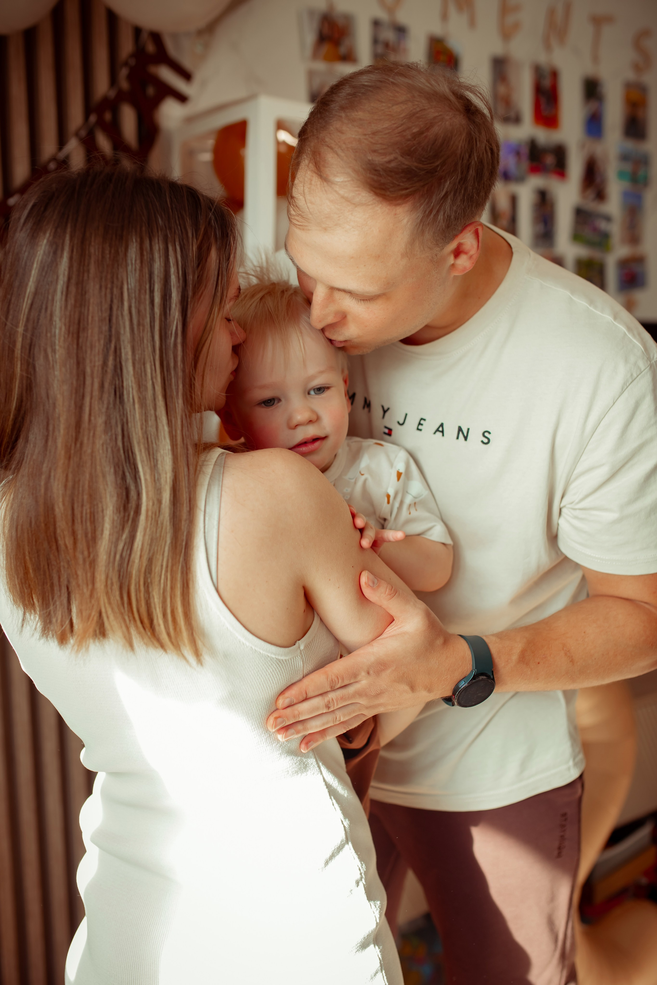 День рождение Арсения+домашняя съемка. Семейный и детский фотограф в Москве Дорогова Екатерина