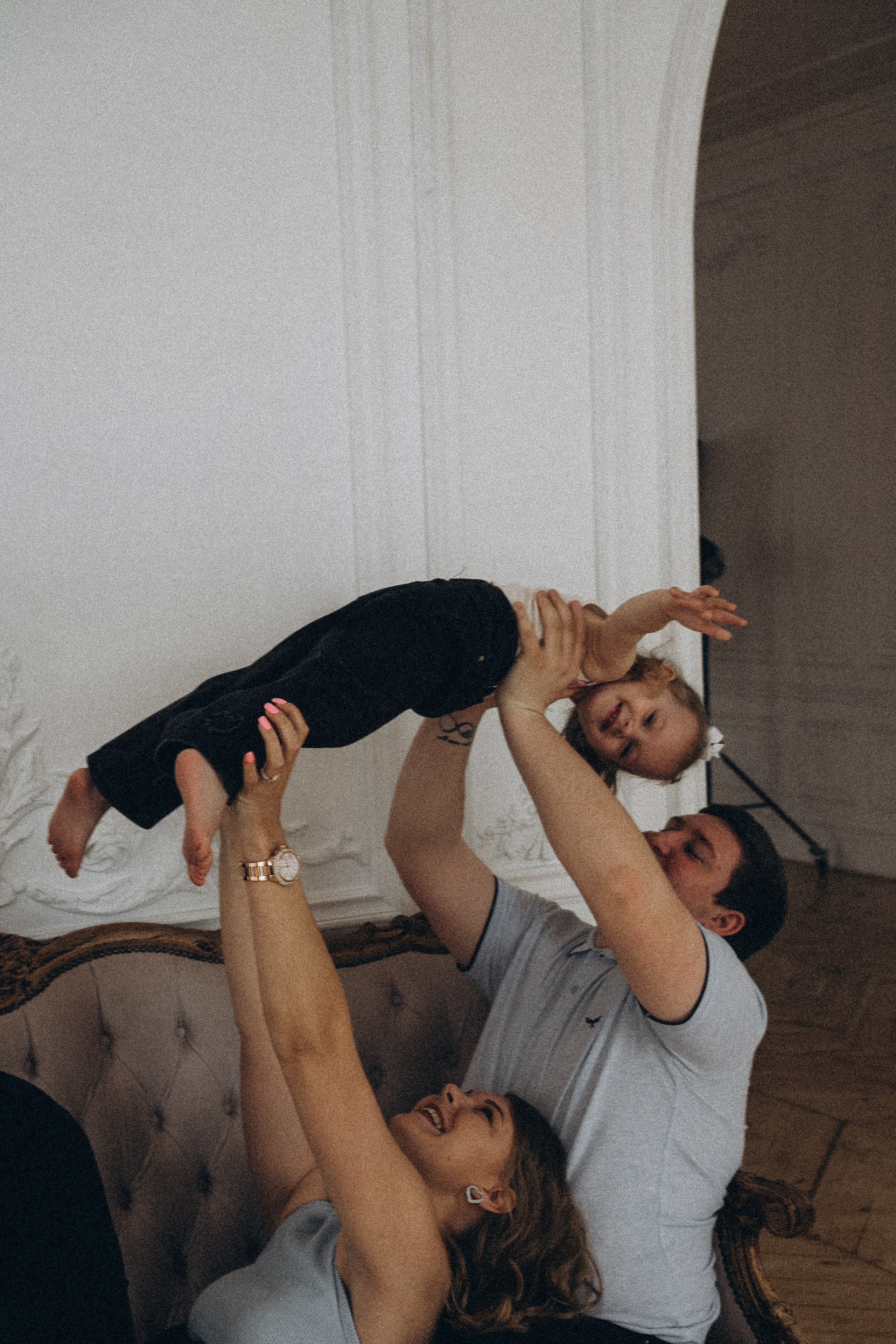 Семейная история в студии. Профессиональный фотограф, Санкт-Петербург — Виктория Богомолова