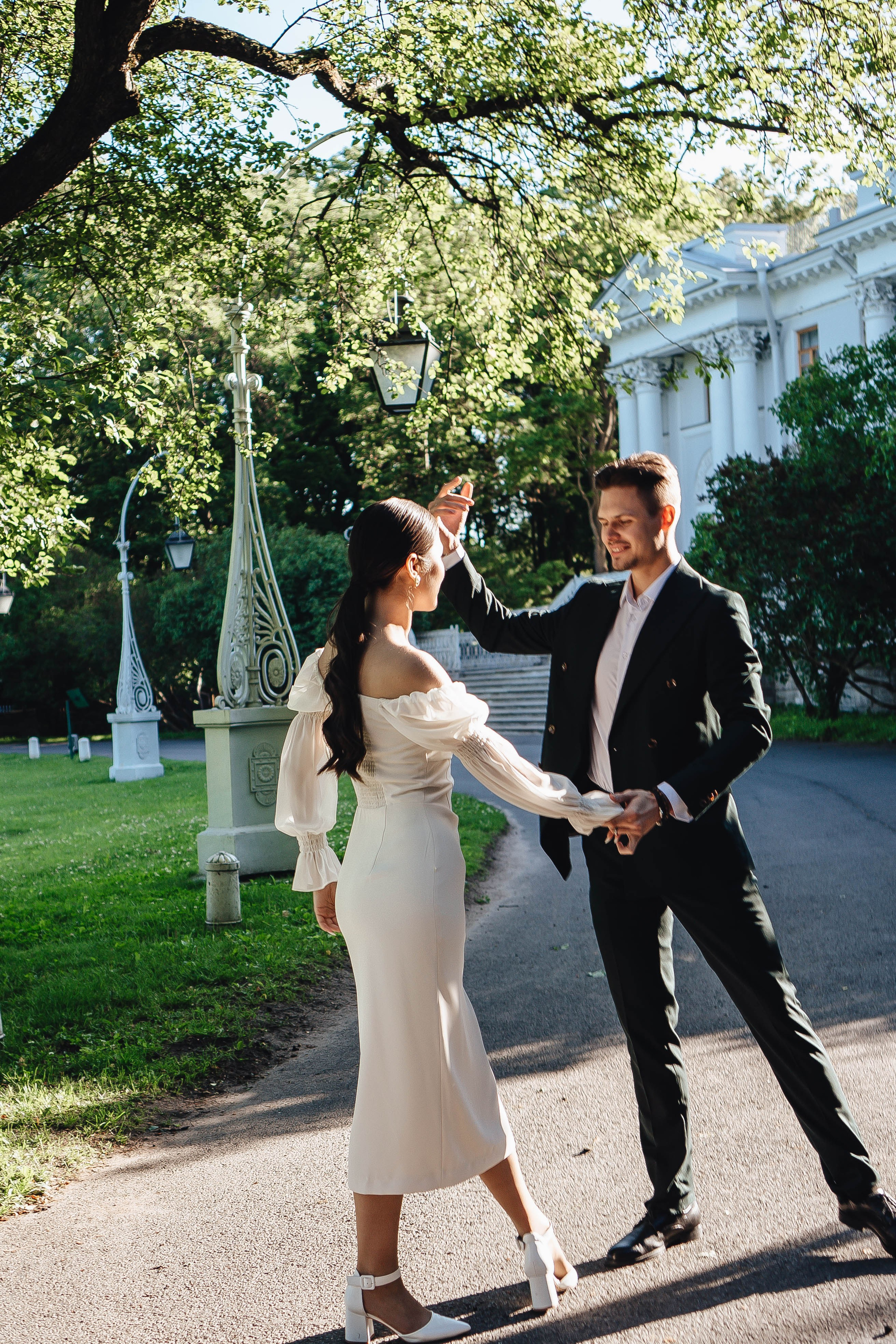 СВАДЕБНАЯ СЬЕМКА НА РАССВЕТЕ НА ЕЛАГИНОМ ОСТОРОВЕ. Профессиональный фотограф, Санкт-Петербург — Виктория Богомолова