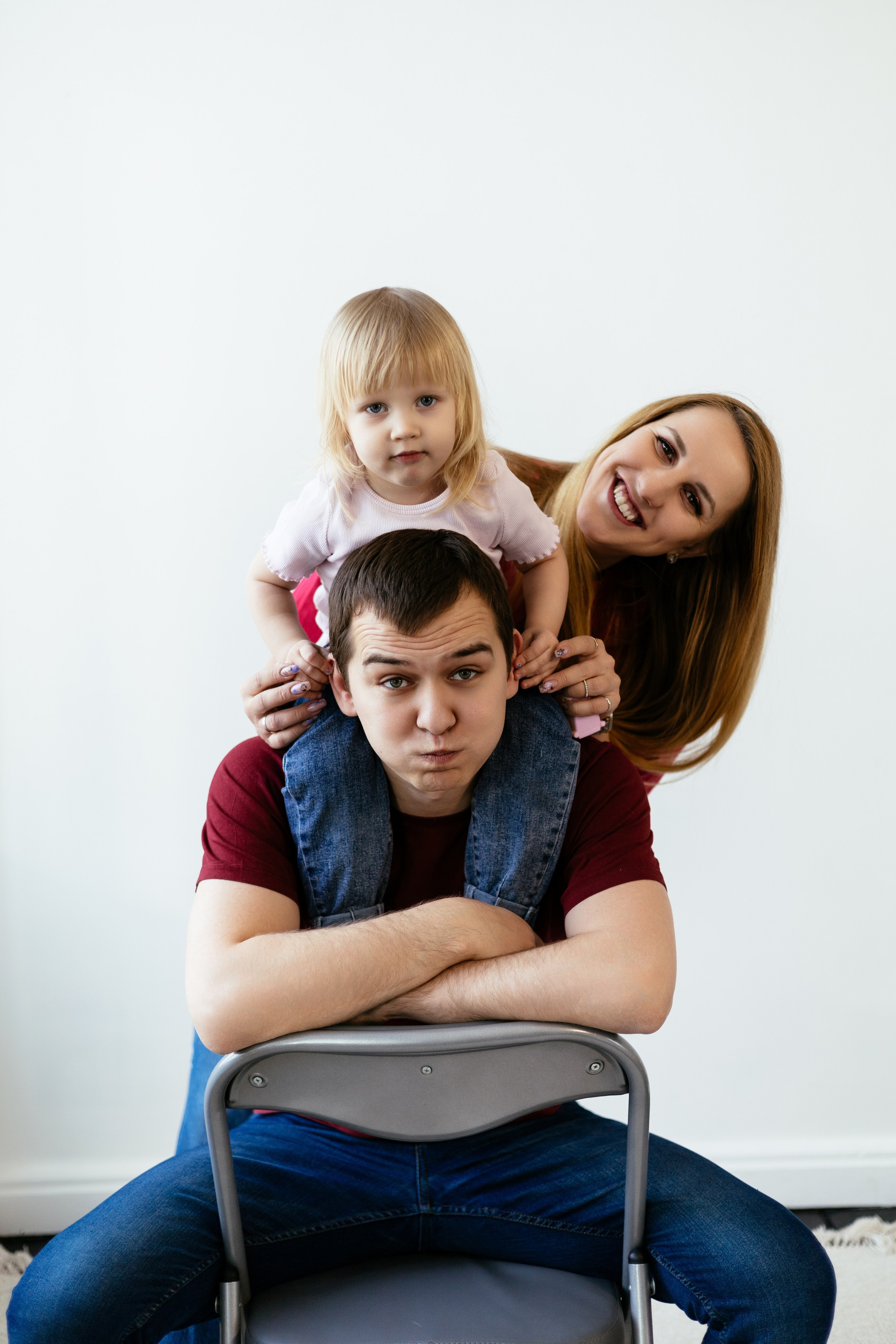 Съемки в студии. Семейный фотограф в Екатеринбурге Макарова Алёна