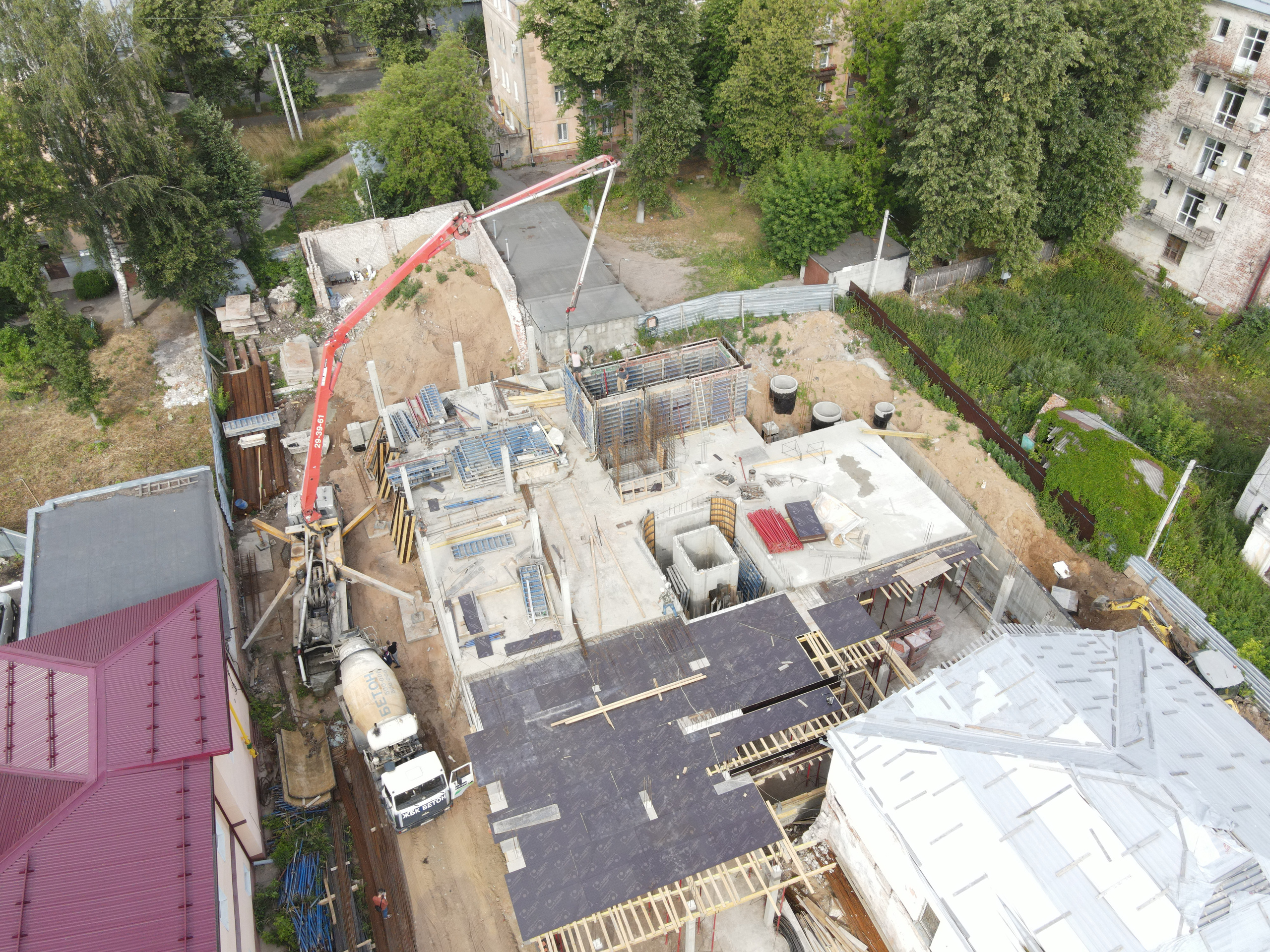 Пятизвездночный отель «Алхимик» на ул. 10 Августа. АО Железобетон — Бетон и ЖБИ в Иваново и Ивановской области