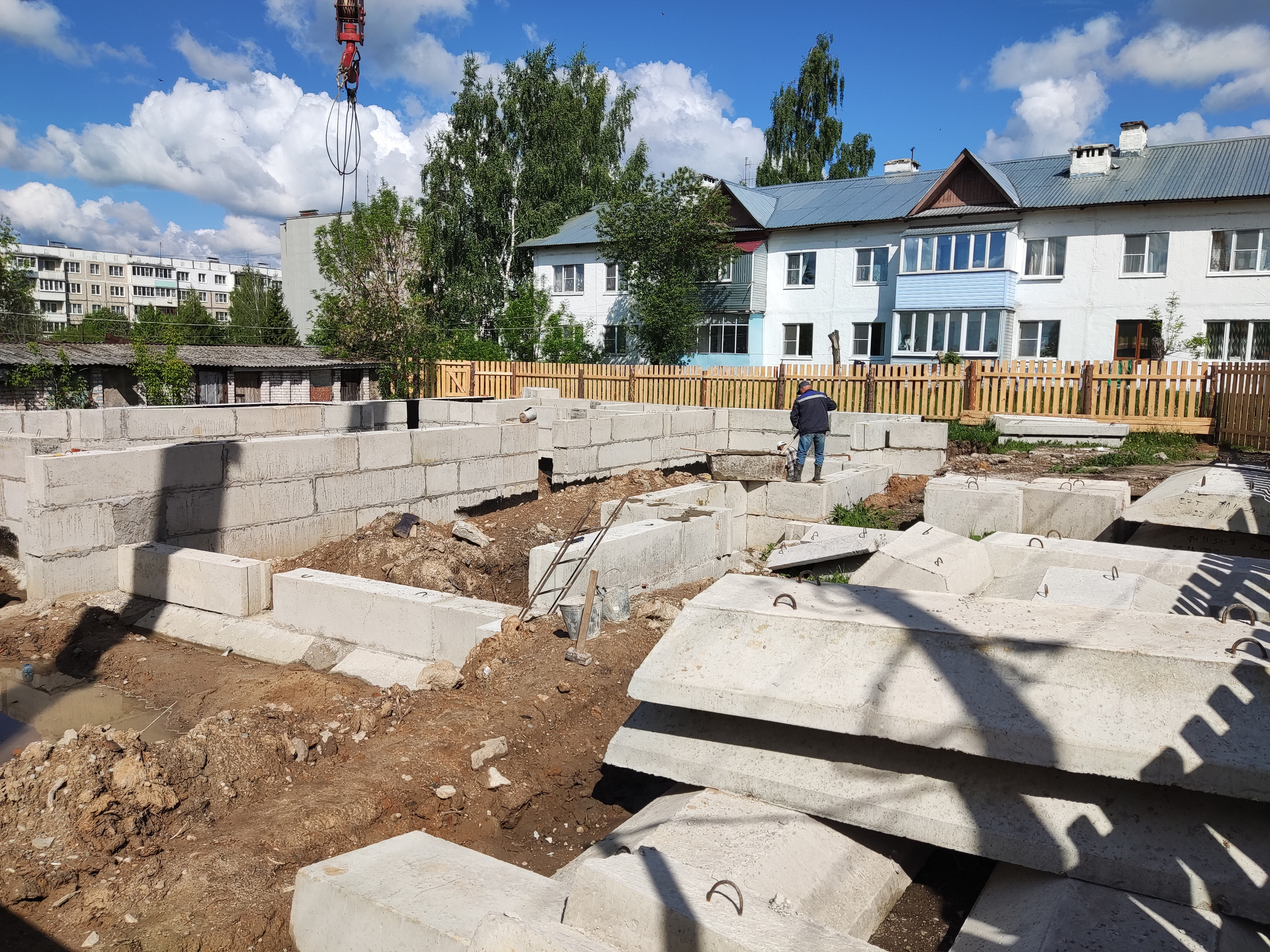 Поставка бетона на жилые дома в Ново-Талицах. АО Железобетон — Бетон и ЖБИ в Иваново и Ивановской области